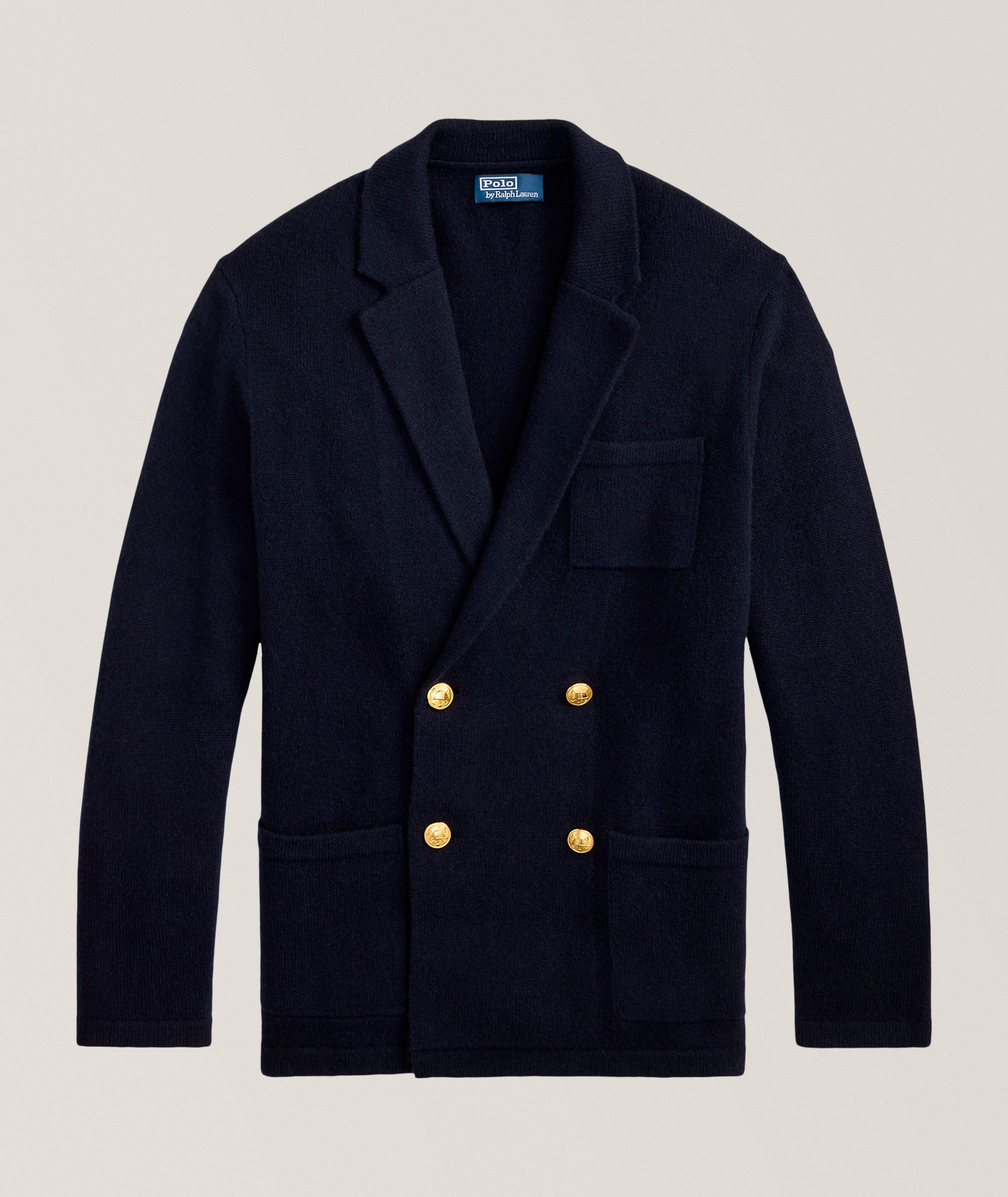Polo Ralph Lauren Veston sport tricot cachemire