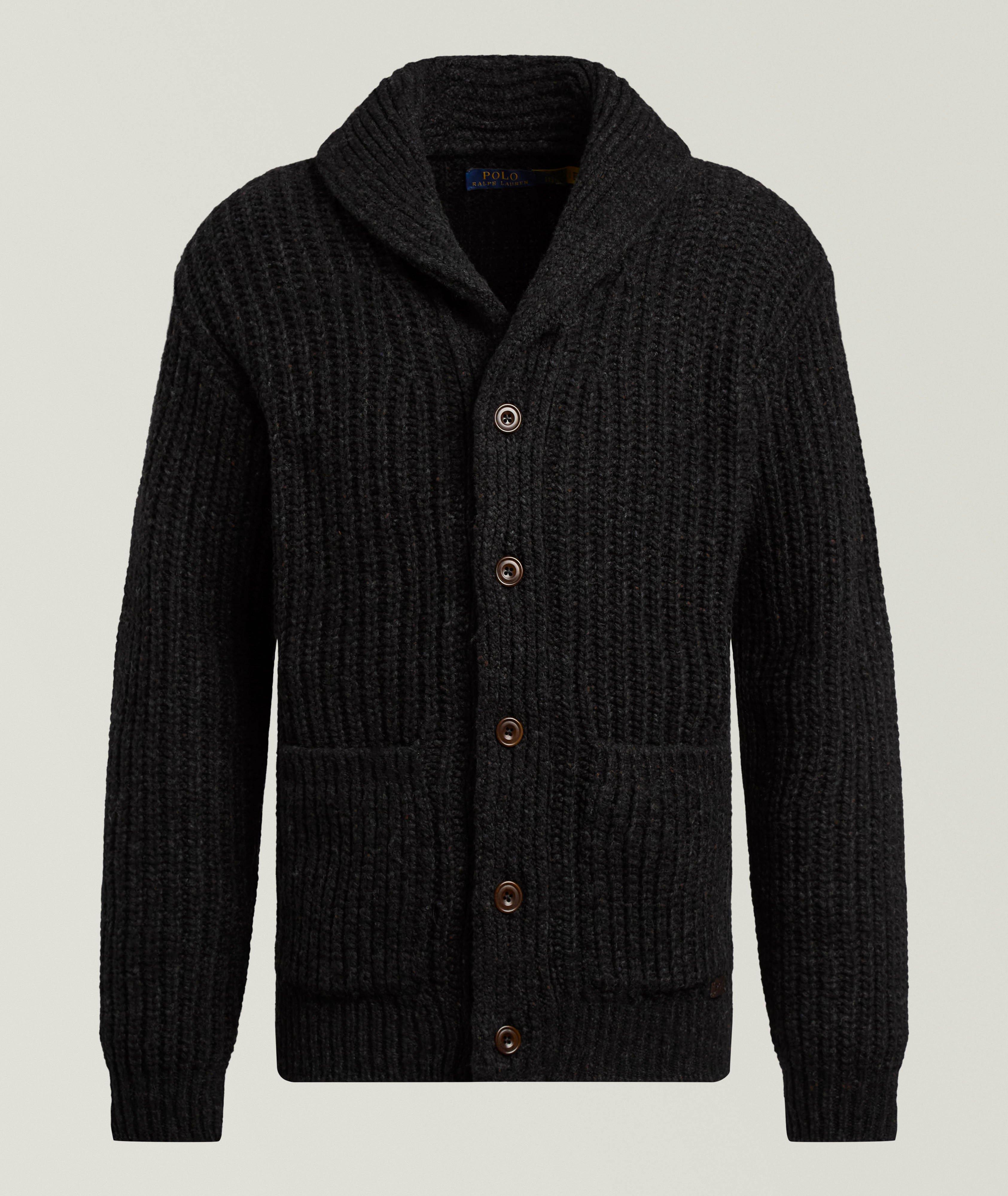 Polo Ralph Lauren PRL BLK SHAWL CARDIGAN SWTR