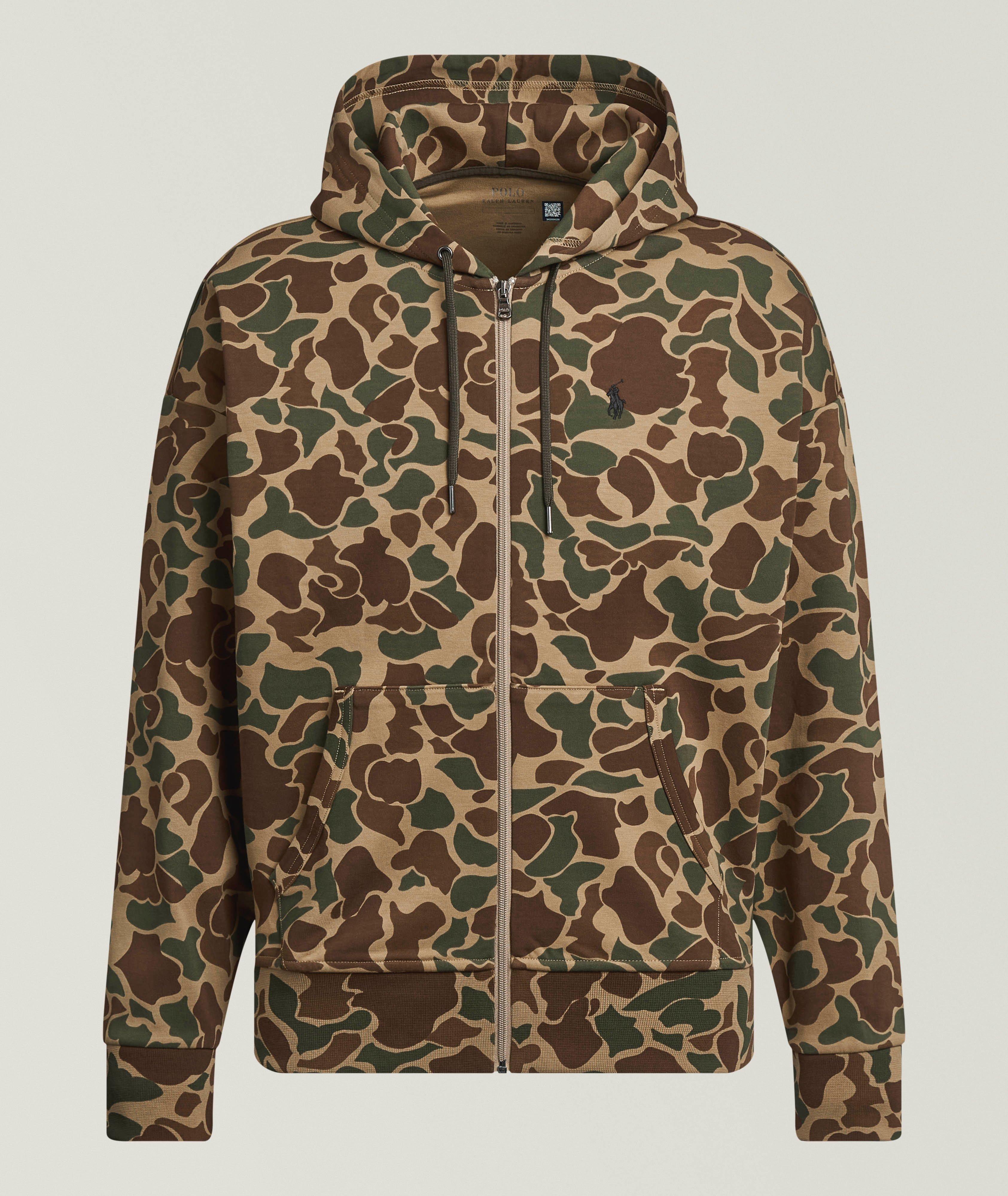 Polo Ralph Lauren Sweatshirt à capuche camo coupe-décontractée