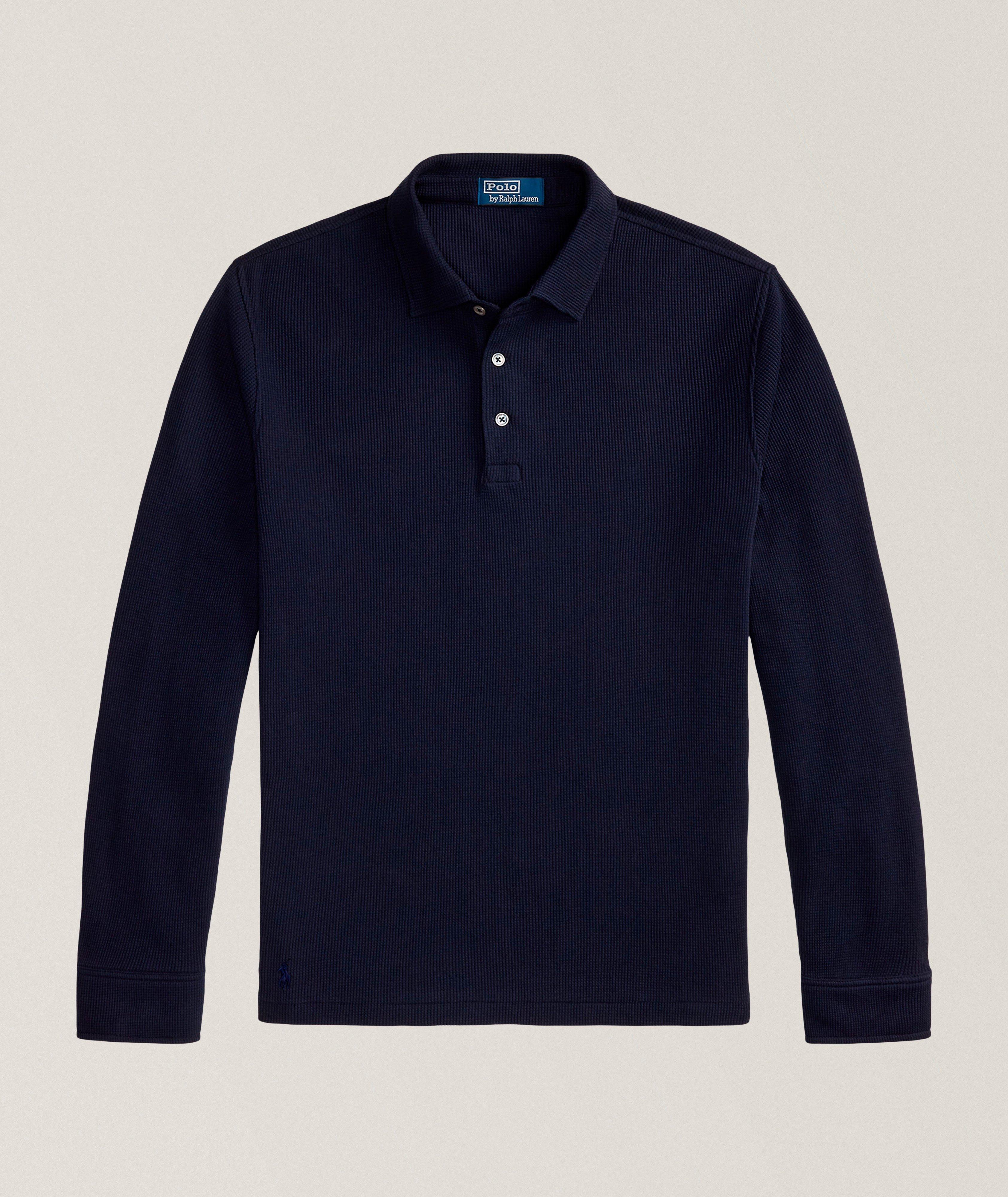 Polo Ralph Lauren Standard Fit Waffle-Knit Polo 