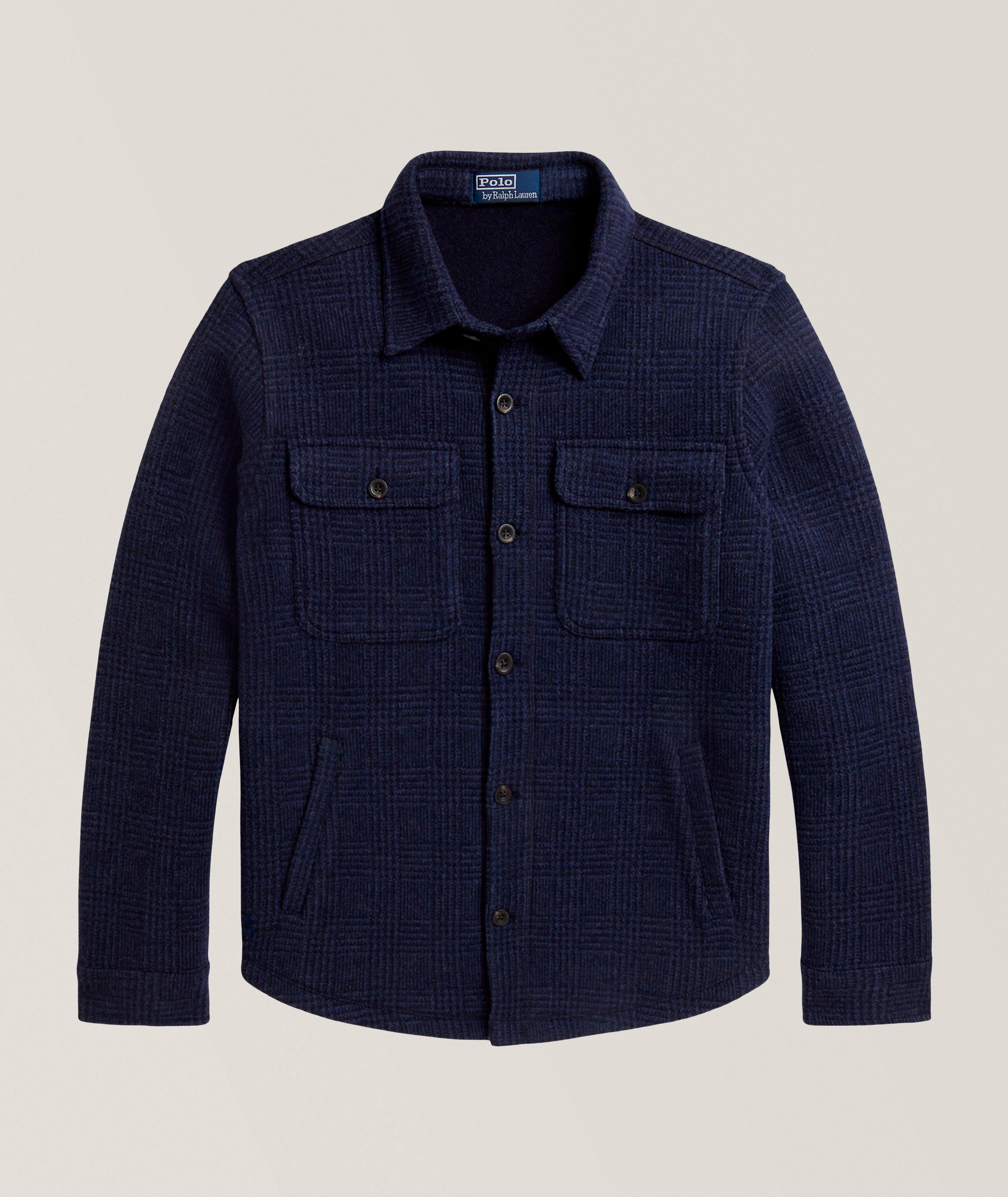 Polo Ralph Lauren Plaid Wool-Blend Overshirt