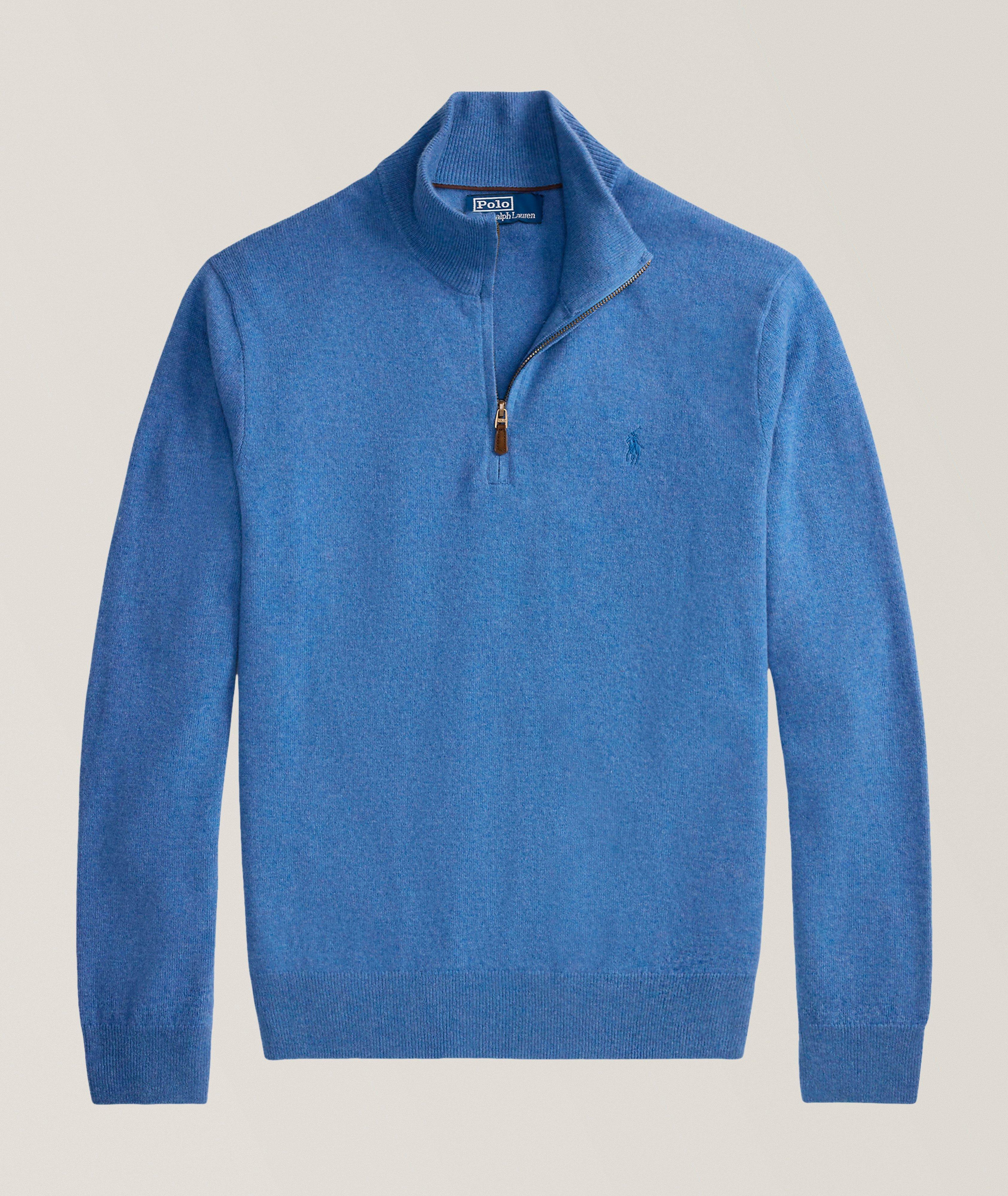 Polo Ralph Lauren Wool Quarter-Zip Sweater