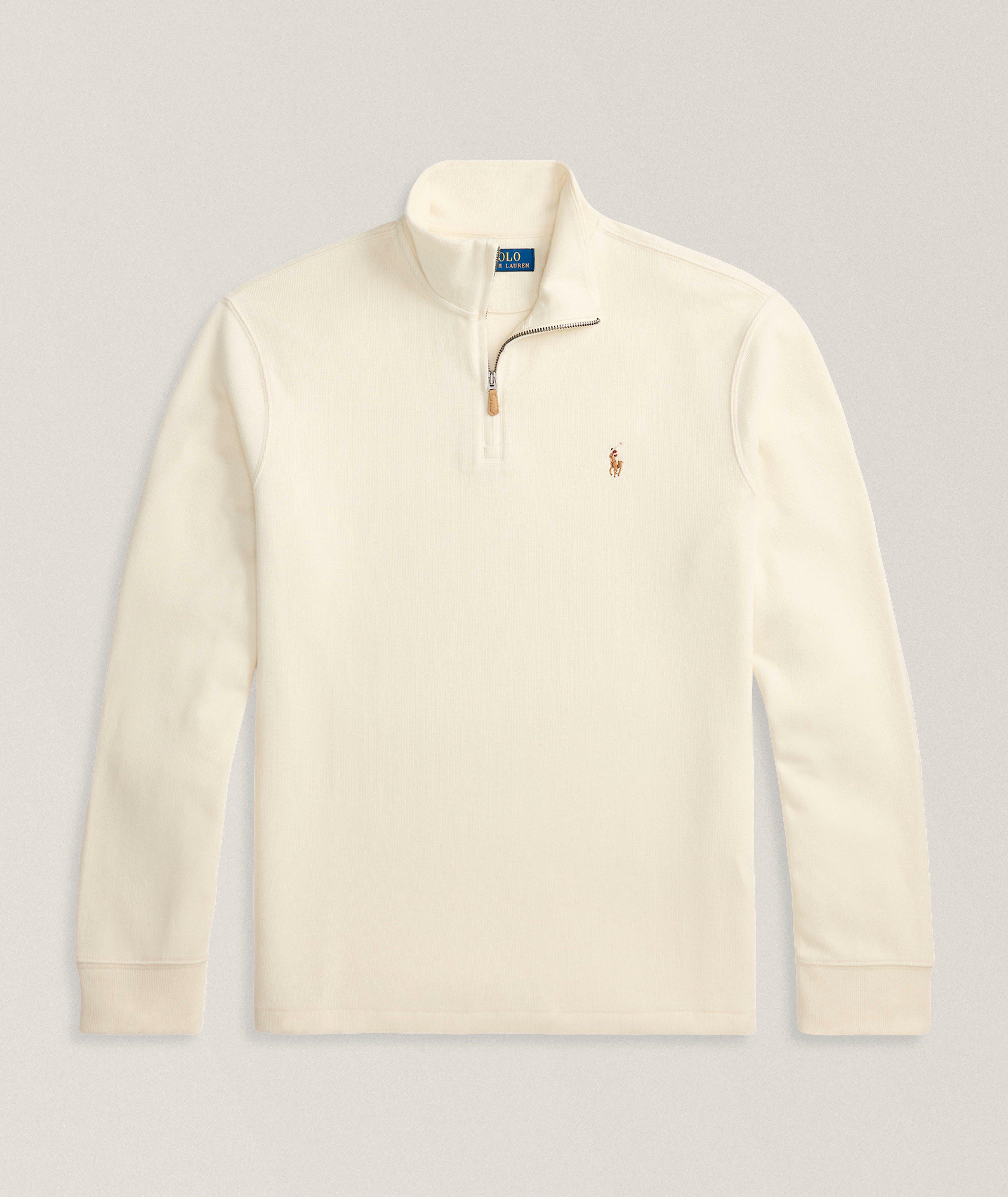 Polo Ralph Lauren Pull quart-zippée côtelé Estate