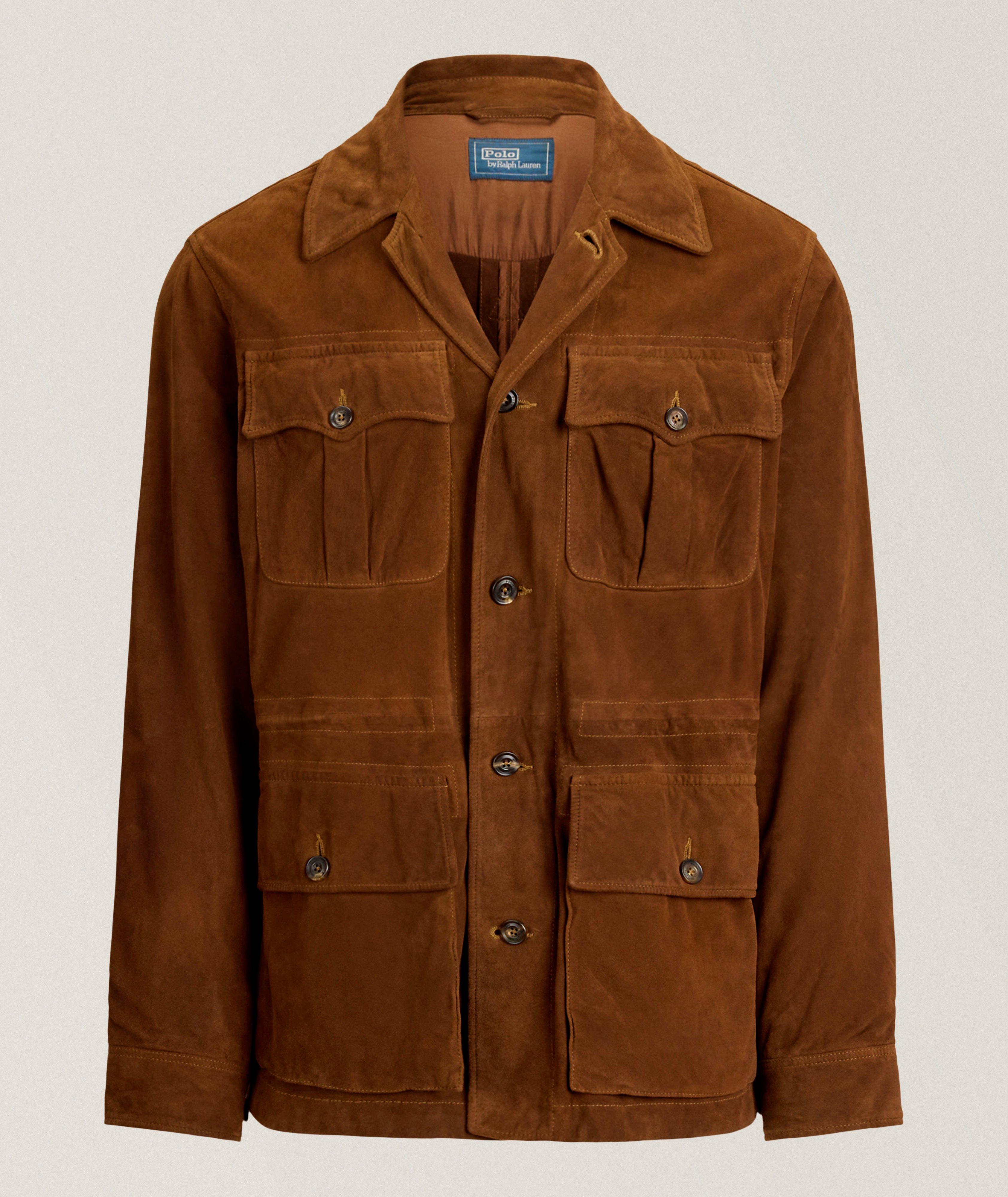 Polo Ralph Lauren Veste utilitaire suède