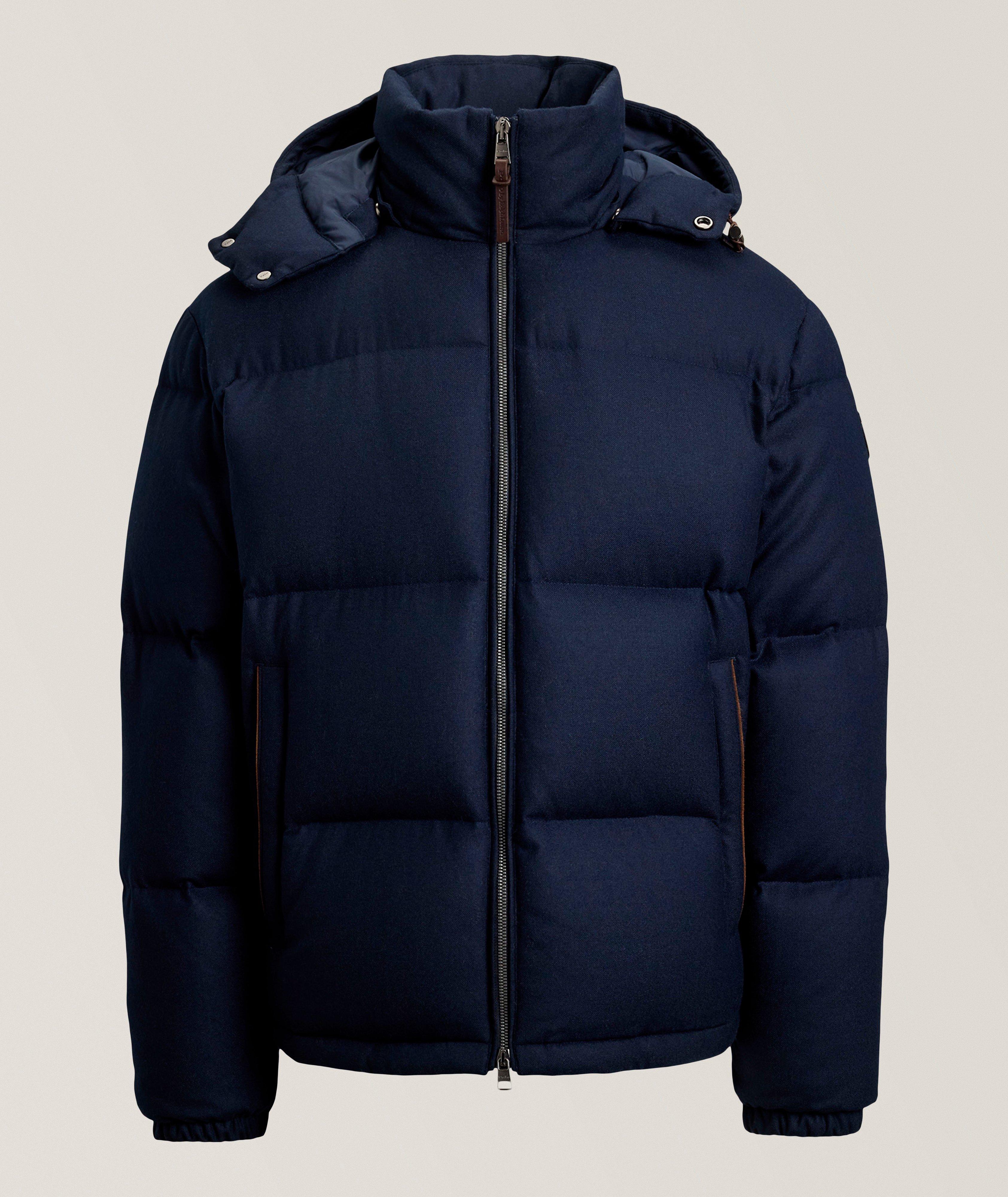 Polo Ralph Lauren Decker Wool-Blend Down Jacket