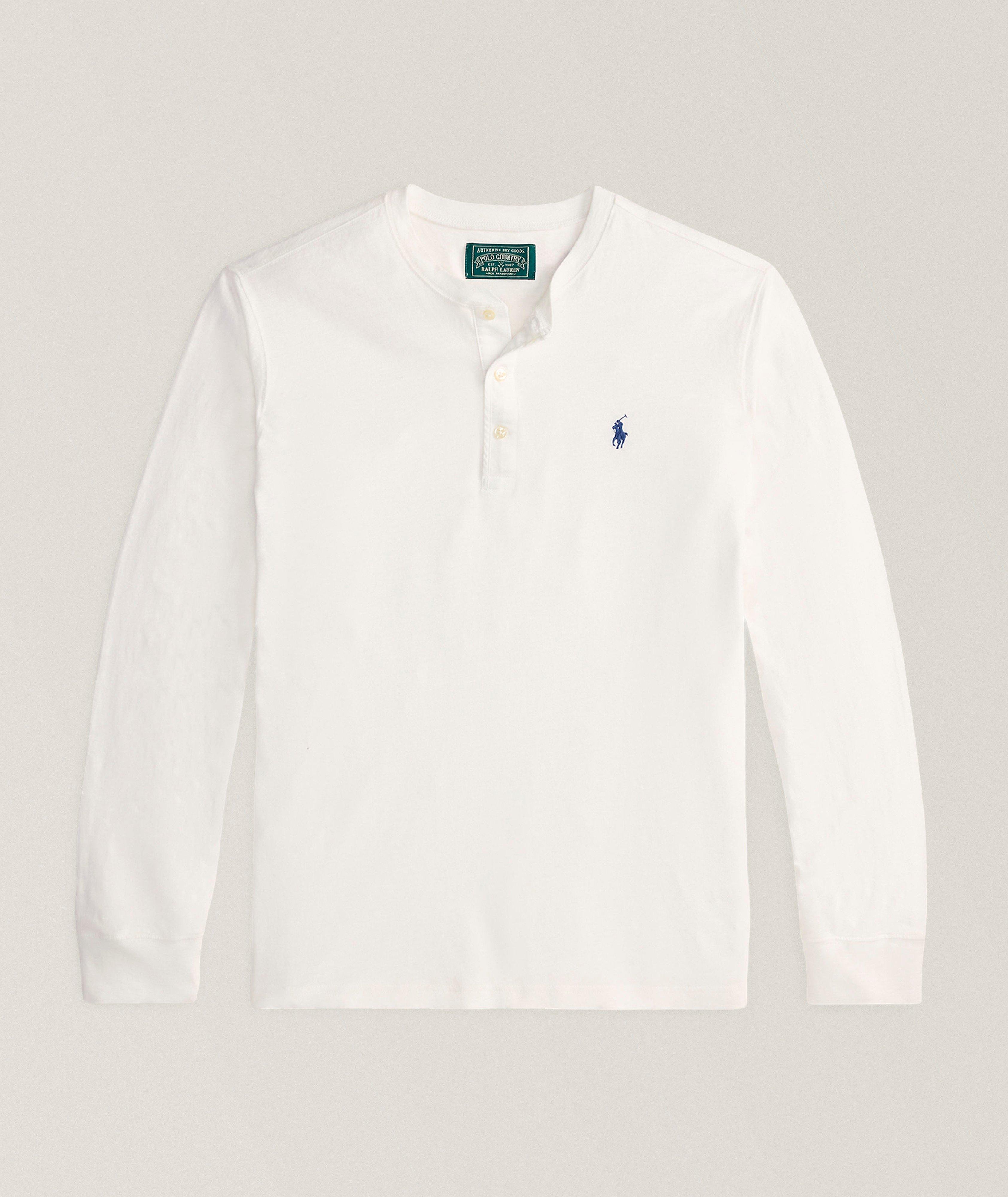 Polo Ralph Lauren Chemise henley jersey coupe-classique