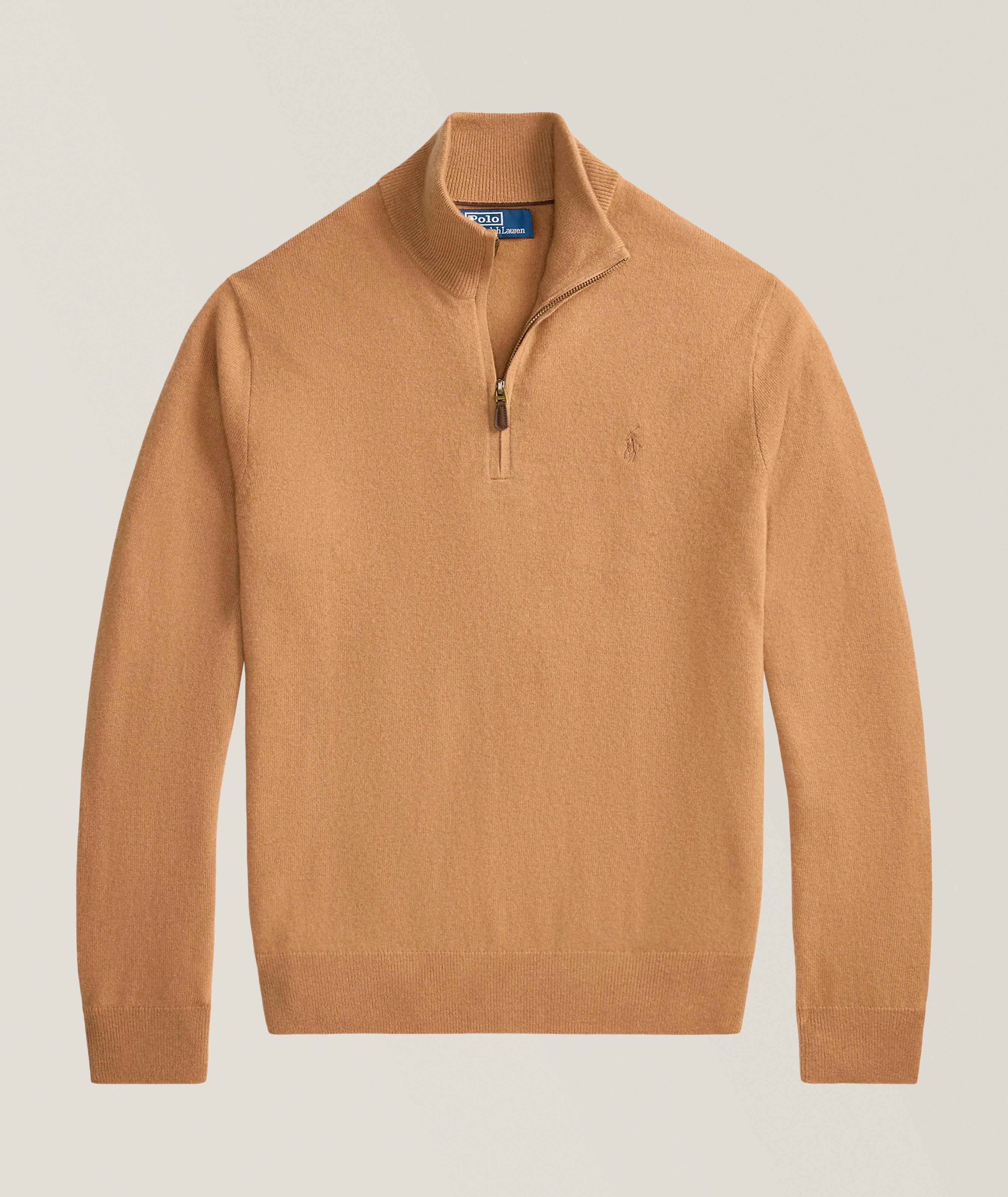 Polo Ralph Lauren Wool Quarter-Zip Sweater