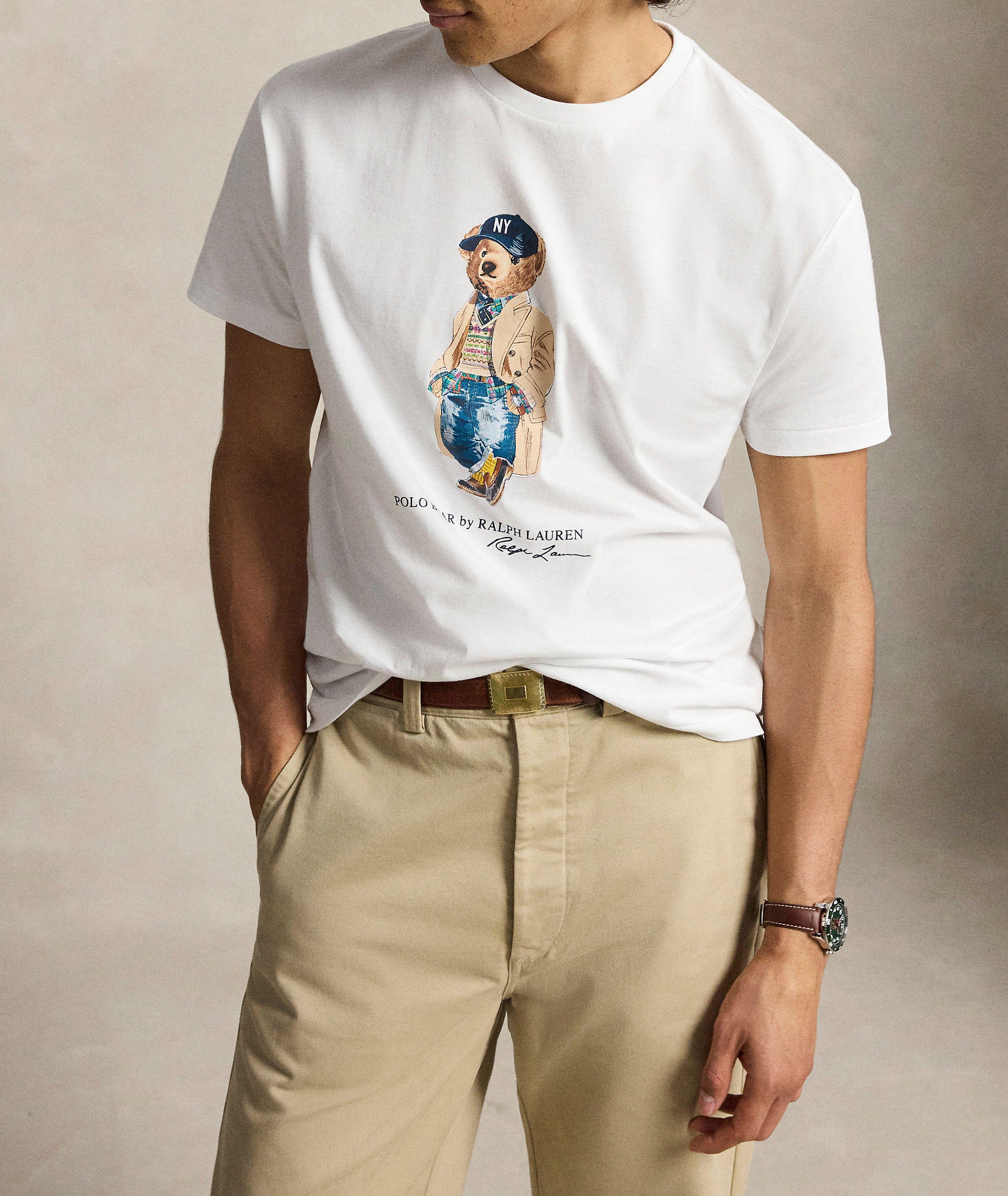 Classic Fit Polo Bear Jersey T-Shirt image 1