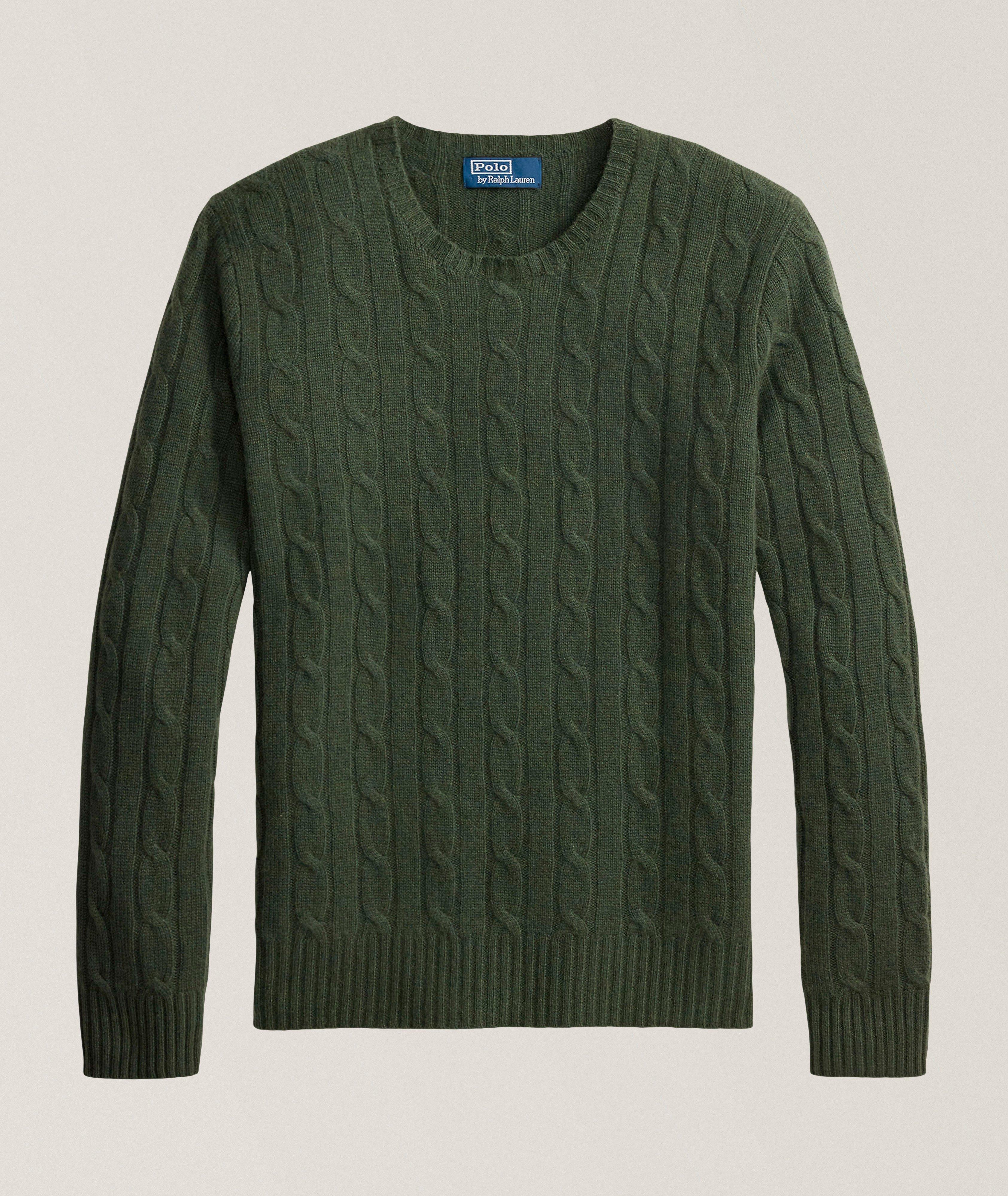 Polo Ralph Lauren The Iconic Cable-Knit Cashmere Sweater
