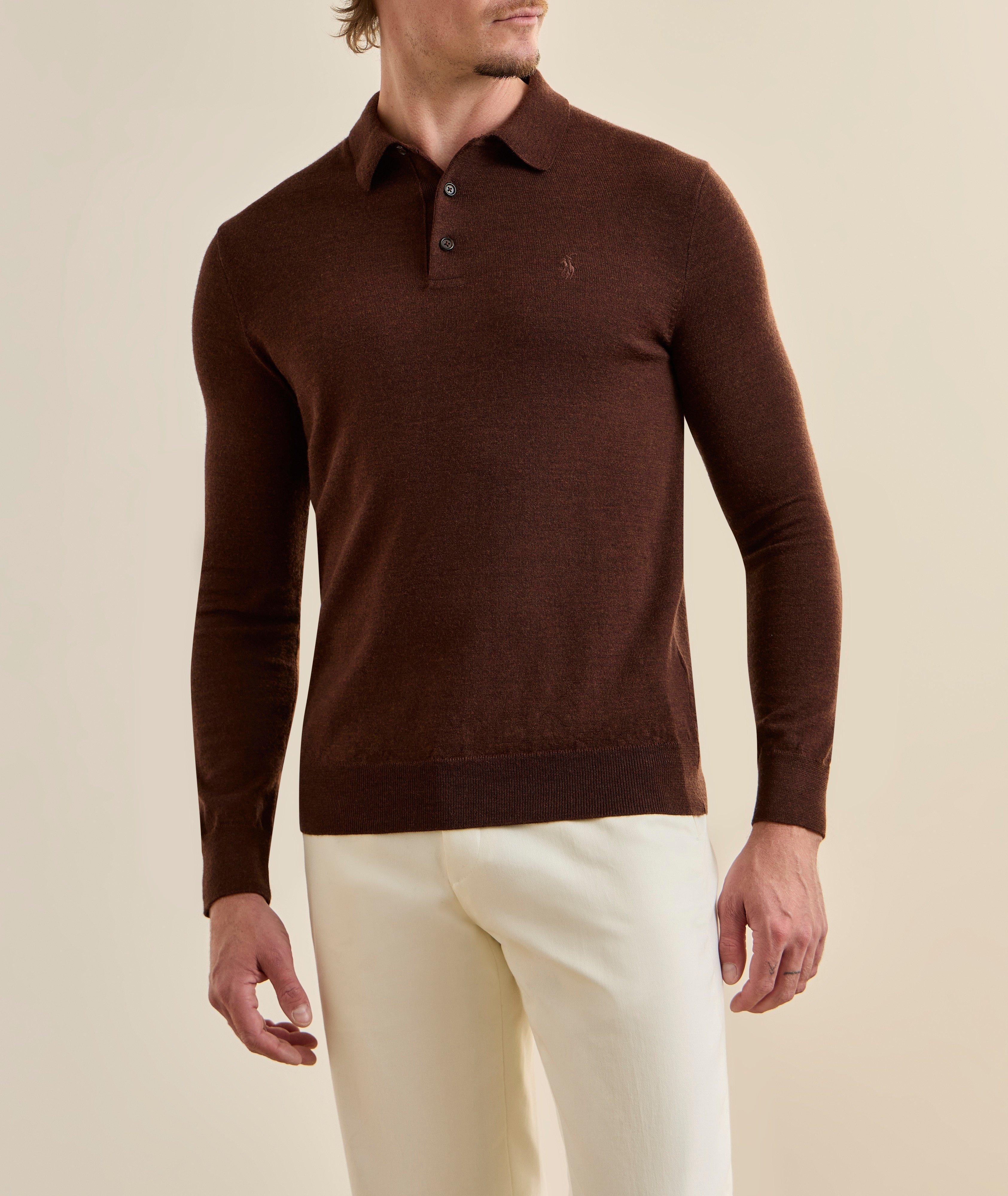 Polo laine mérinos image 1