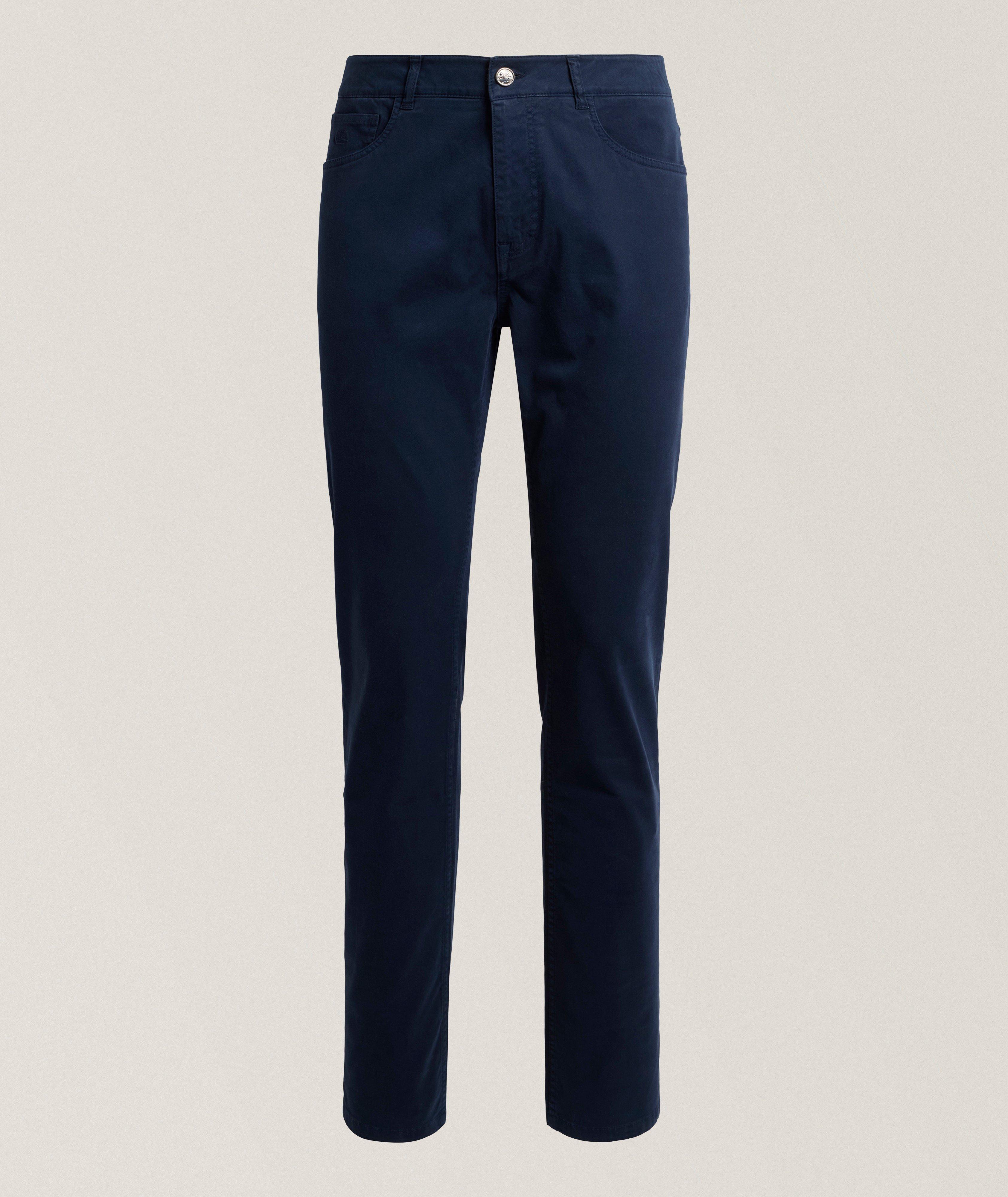 Etro Stretch-Cotton Five-Pocket Pants