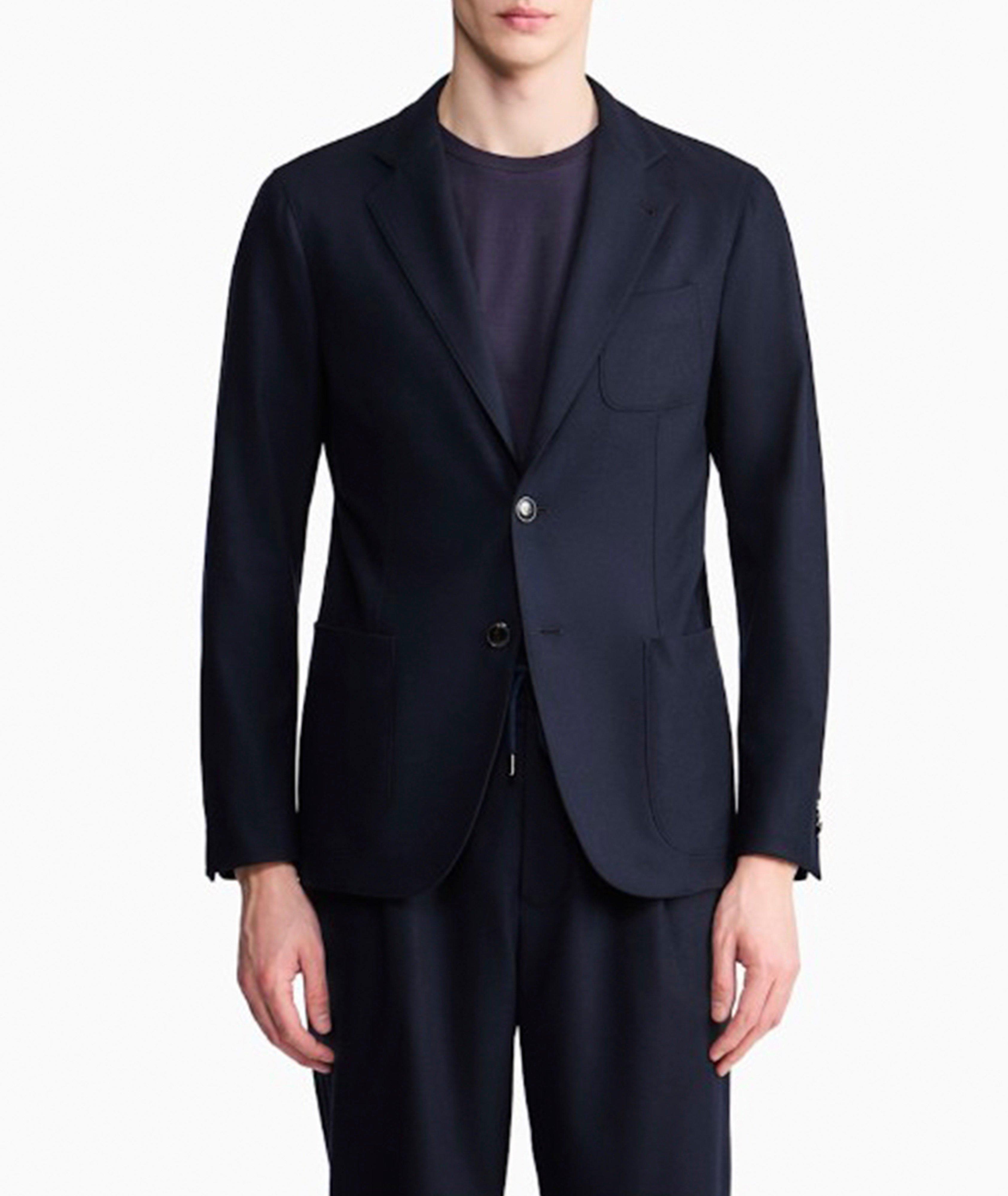 ジャケット・アウター GIORGIO ARMANI wool stretch 1button JKT Giorgio Armani Stretch-Cashmere Unlined Sport Jacket | Sport