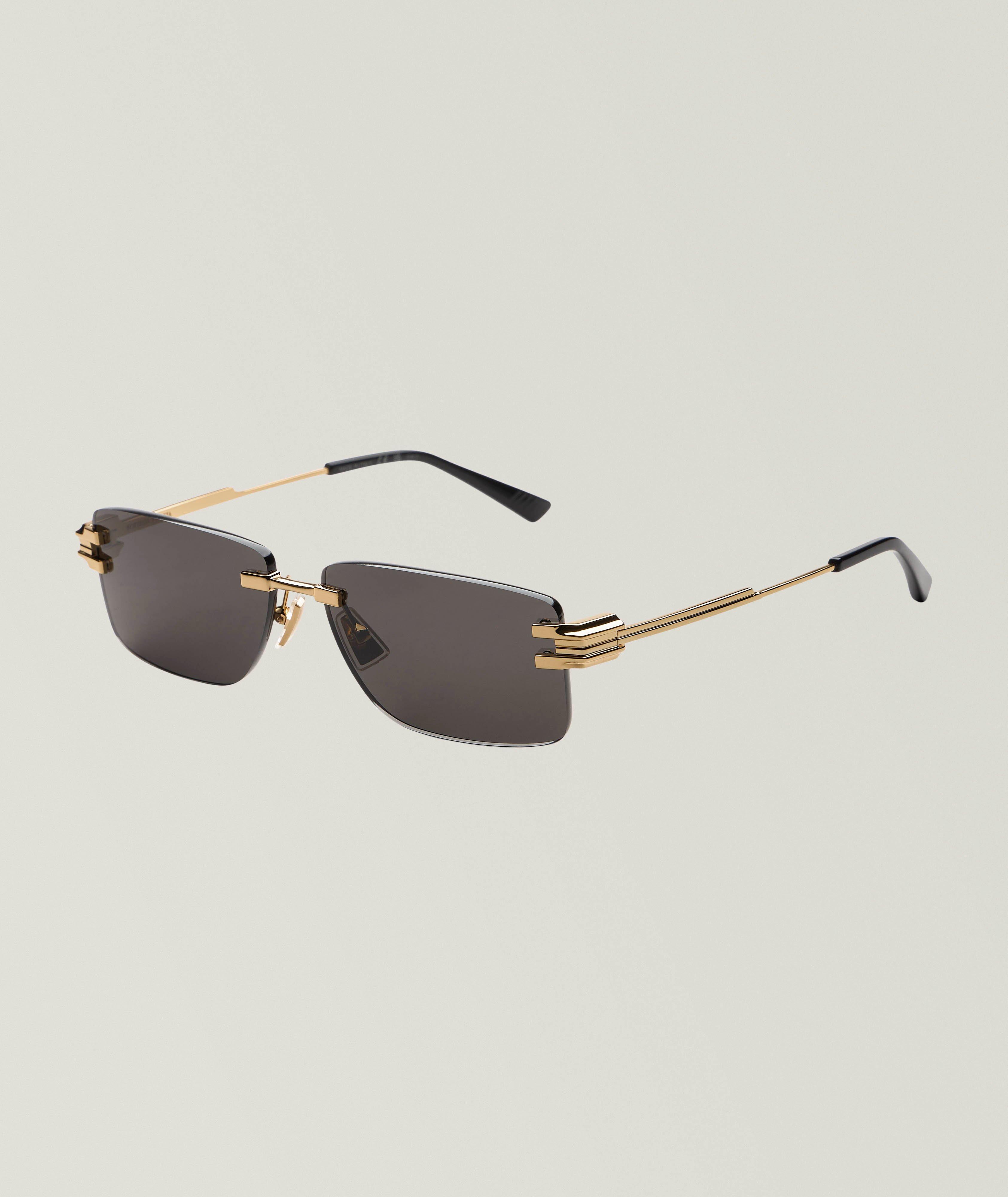 Bottega Veneta Rimless Rectangular Sunglass