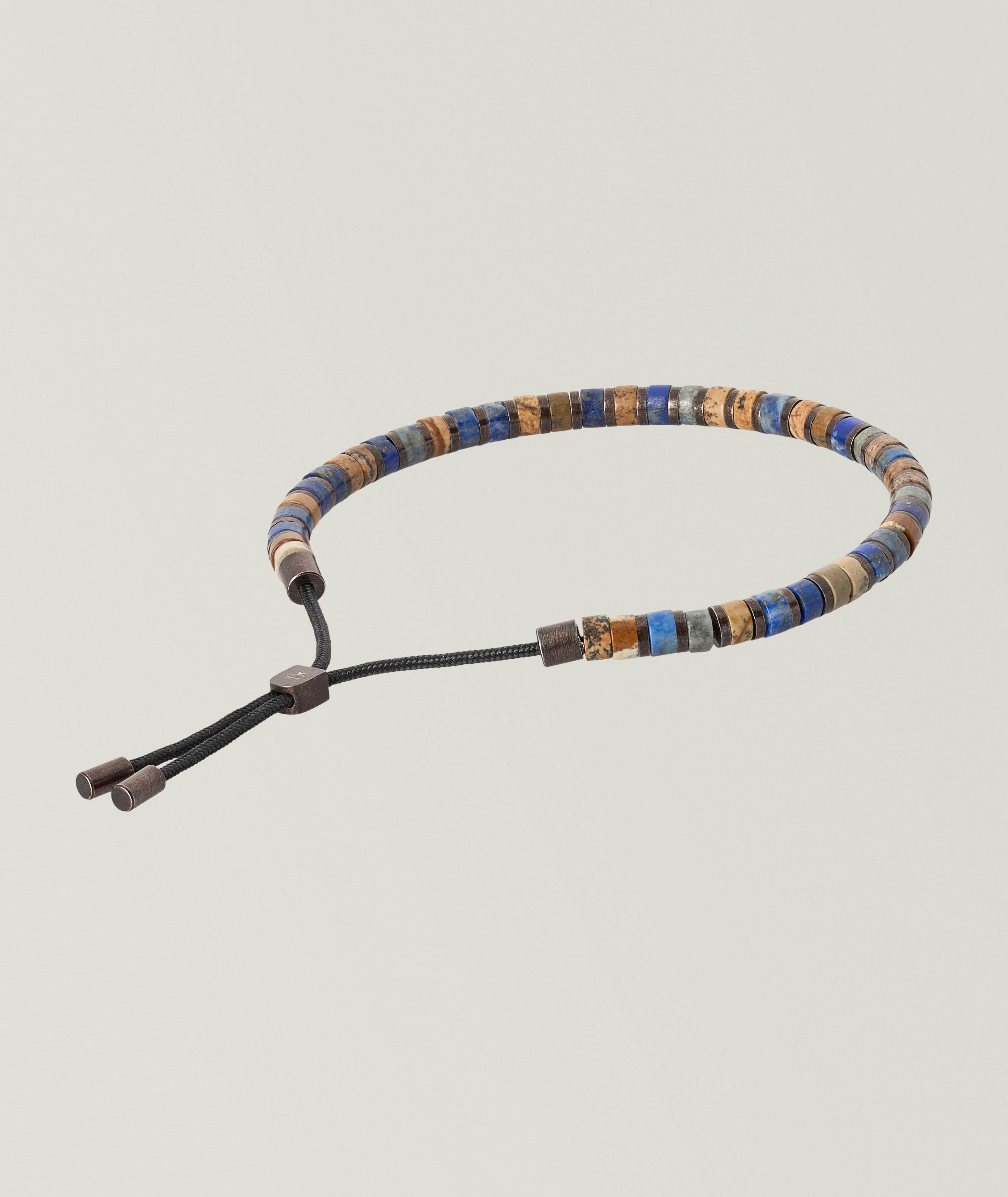 Brontide 4mm Adjustable Beaded Bracelet image 0