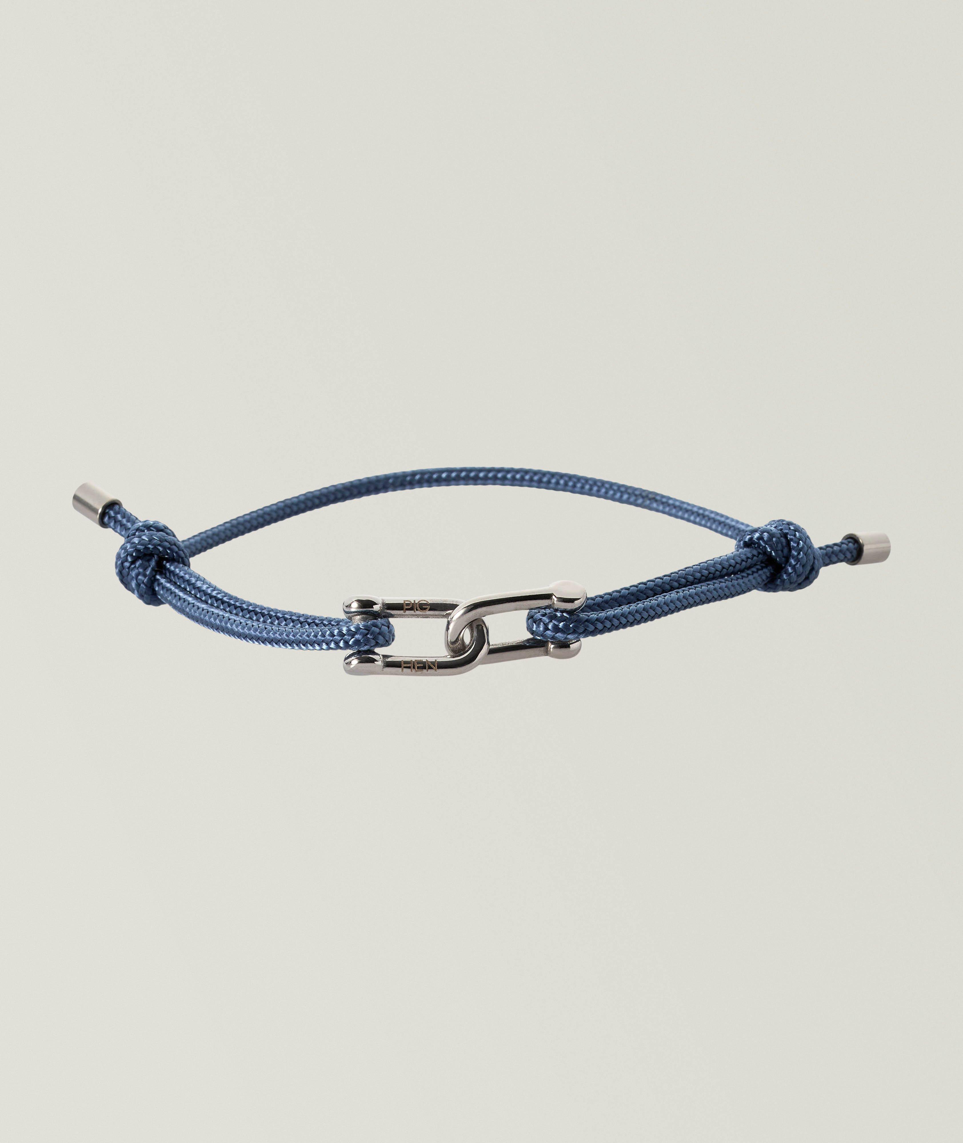 Pig & Hen Daunting Dean Adjustable Rope Bracelet