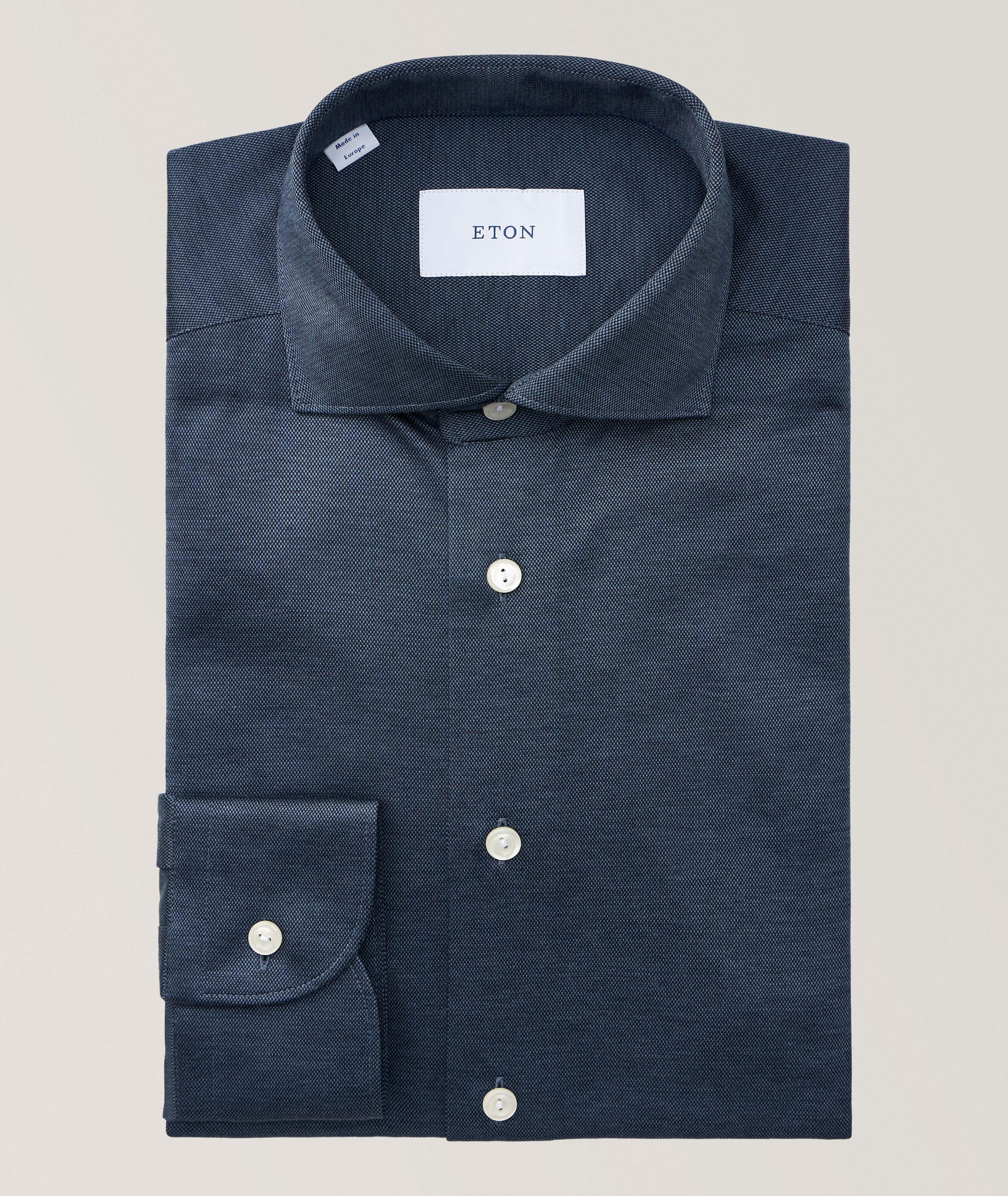 Eton Slim-Fit Filo Di Scozia Knit Shirt