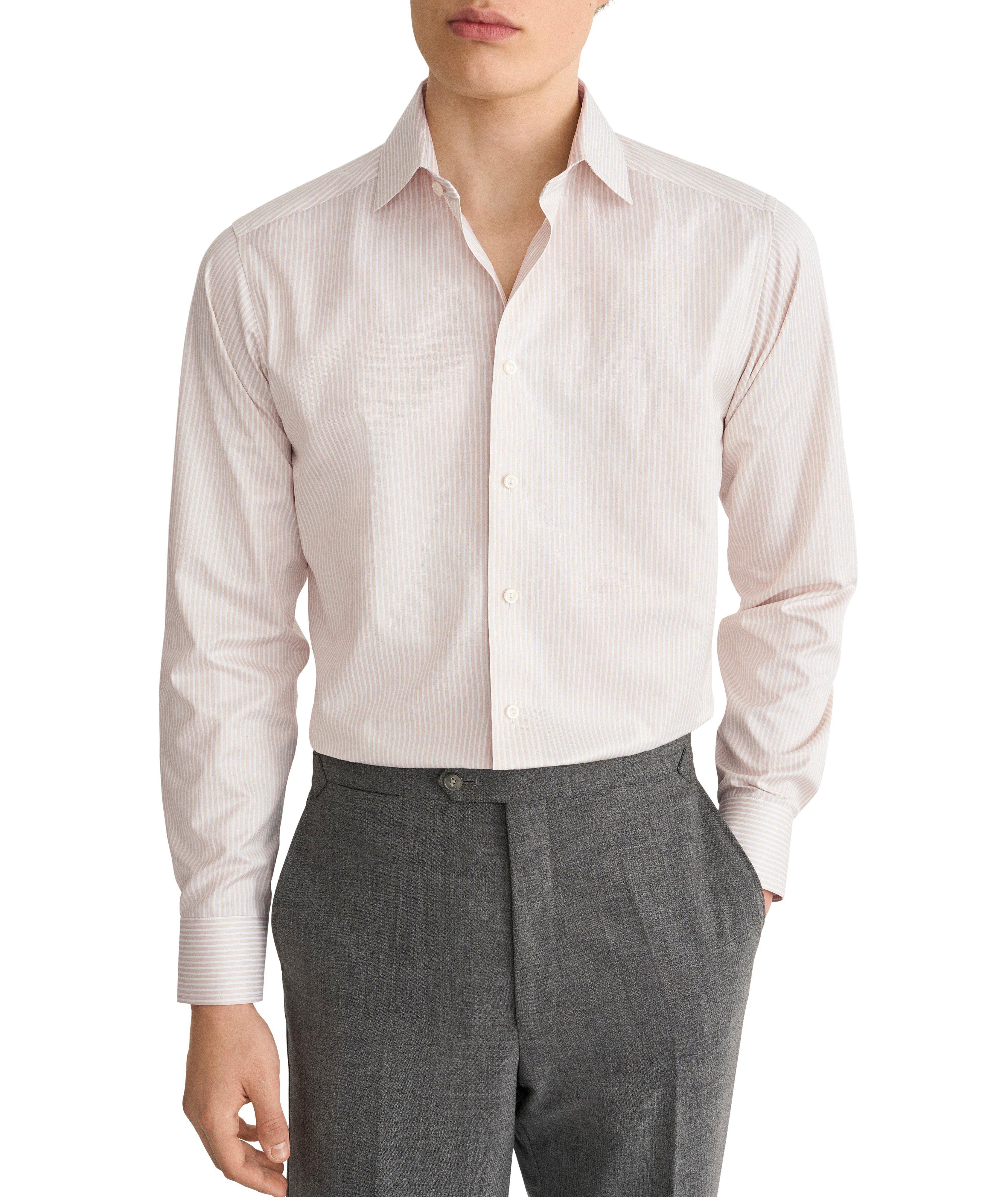 Contemporary-Fit Striped Signature Twill Shirt image 2