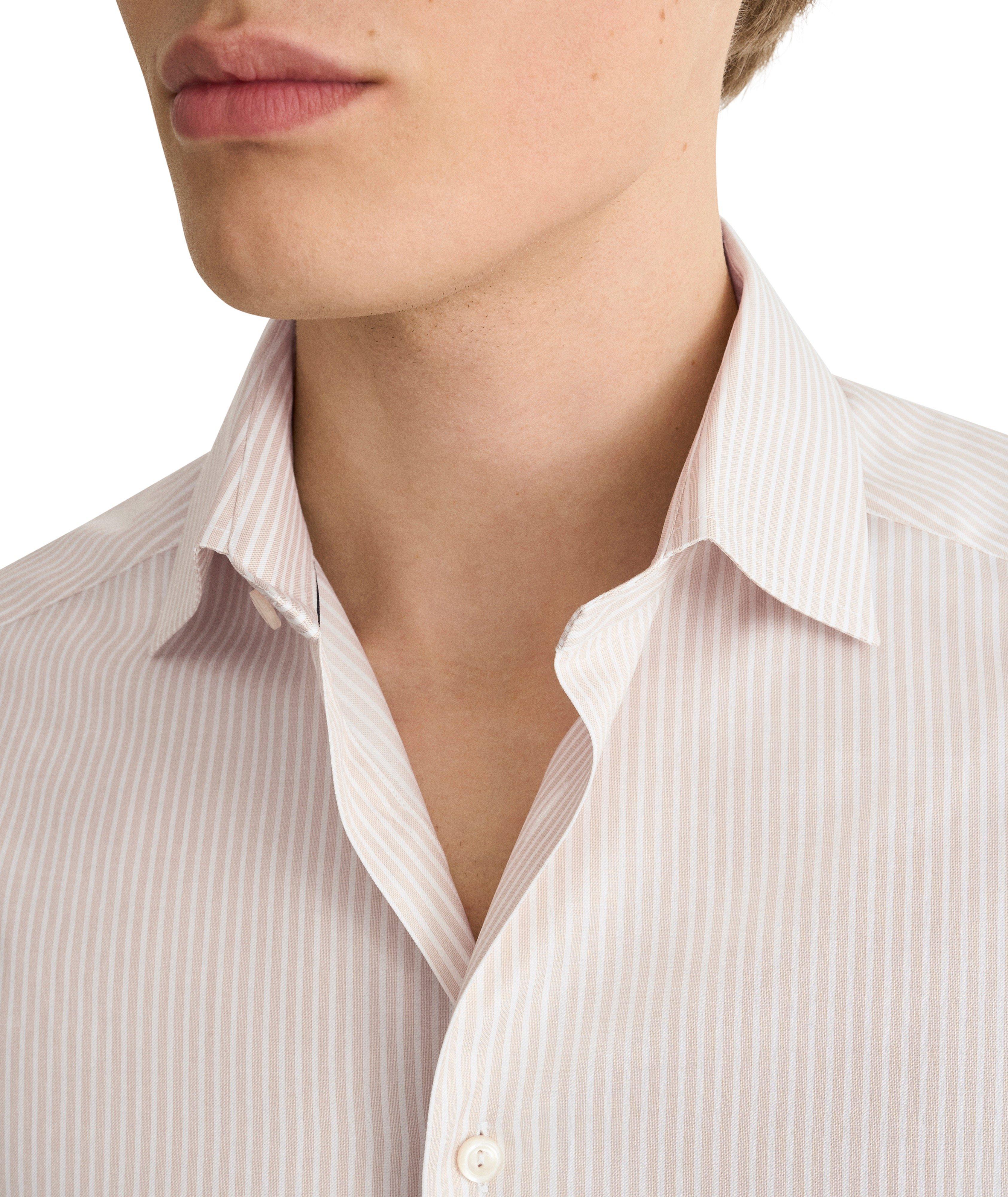 Contemporary-Fit Striped Signature Twill Shirt image 4