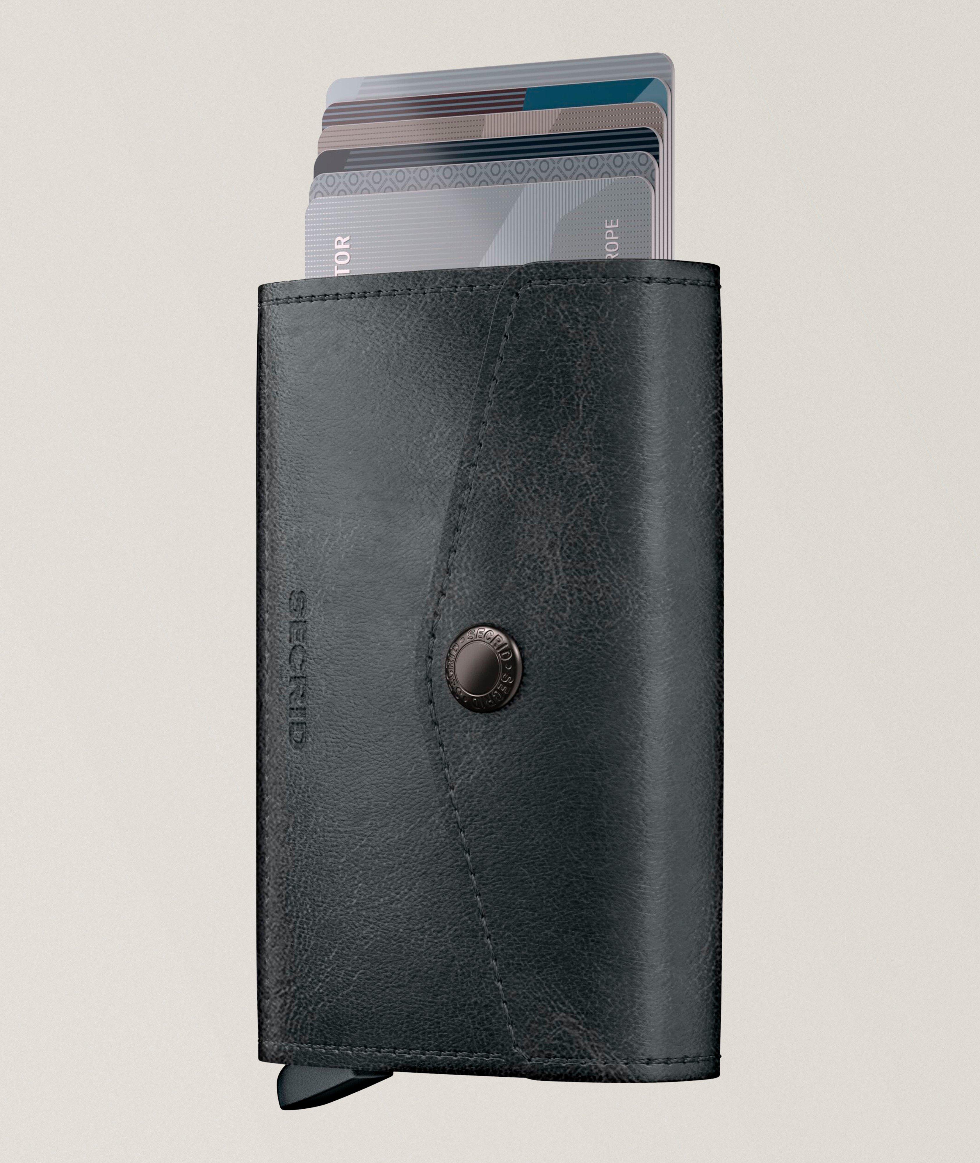 Vintage Leather Envelope Wallet image 4