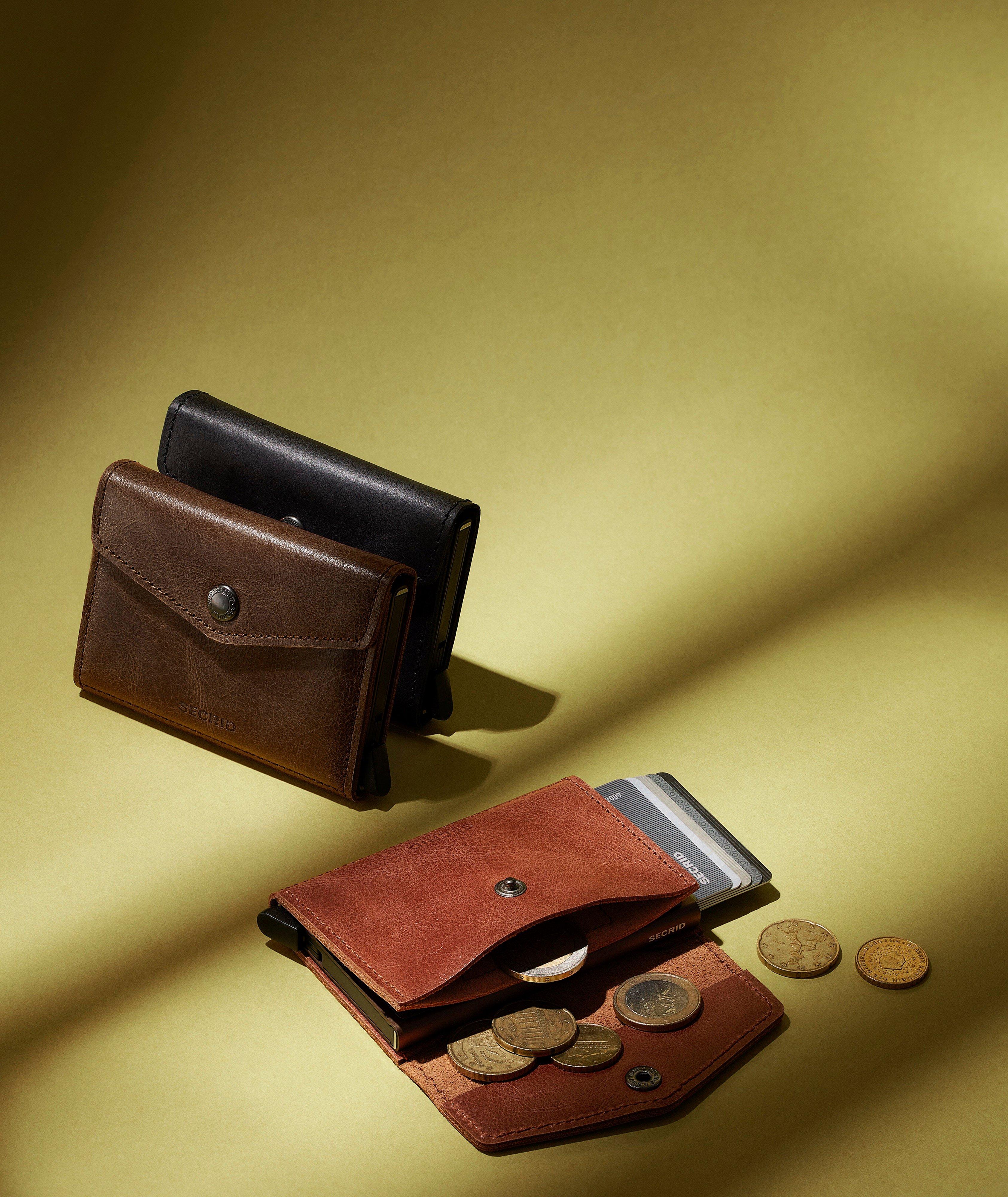 Vintage Leather Envelope Wallet image 5