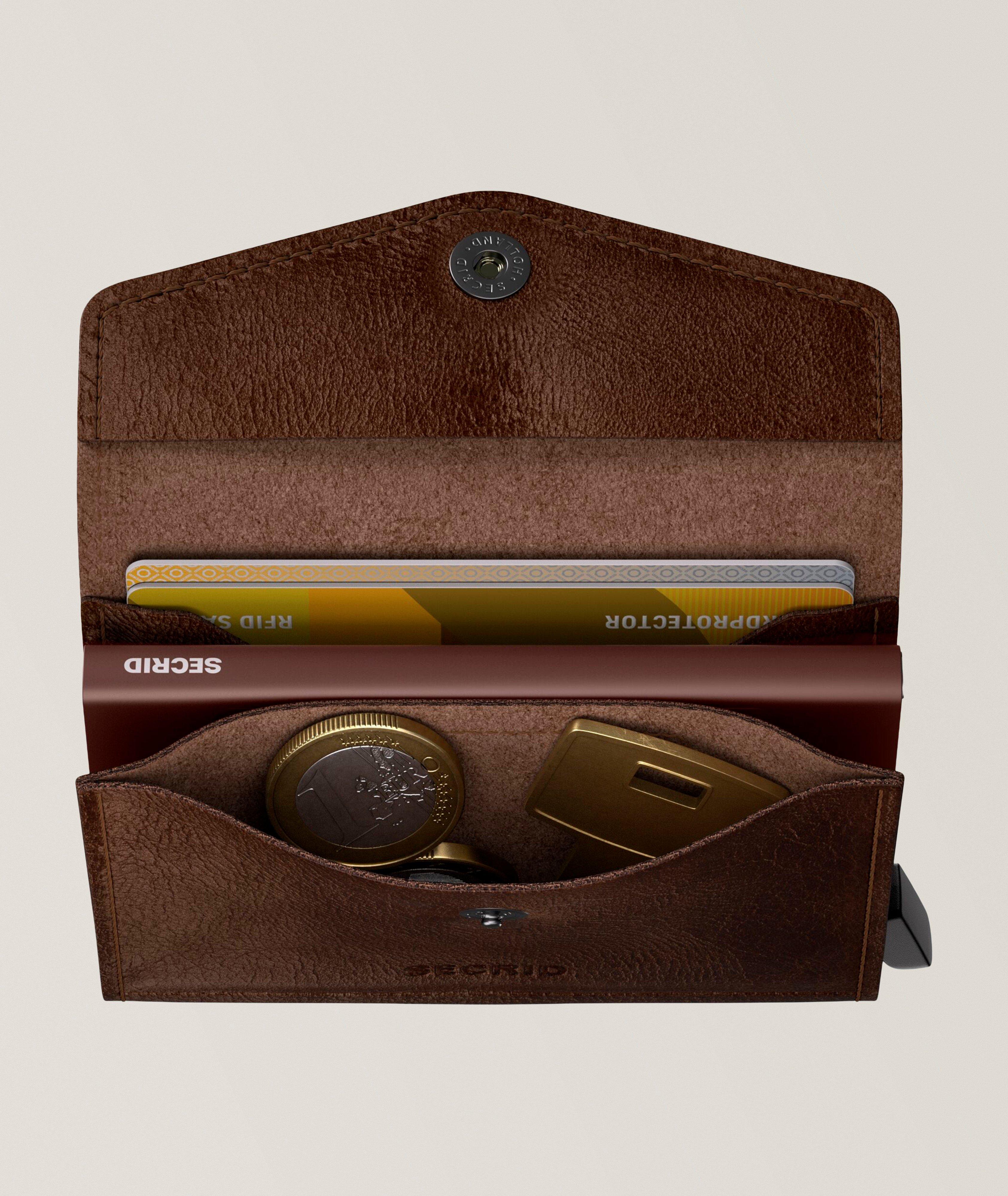 Vintage Leather Envelope Wallet image 2