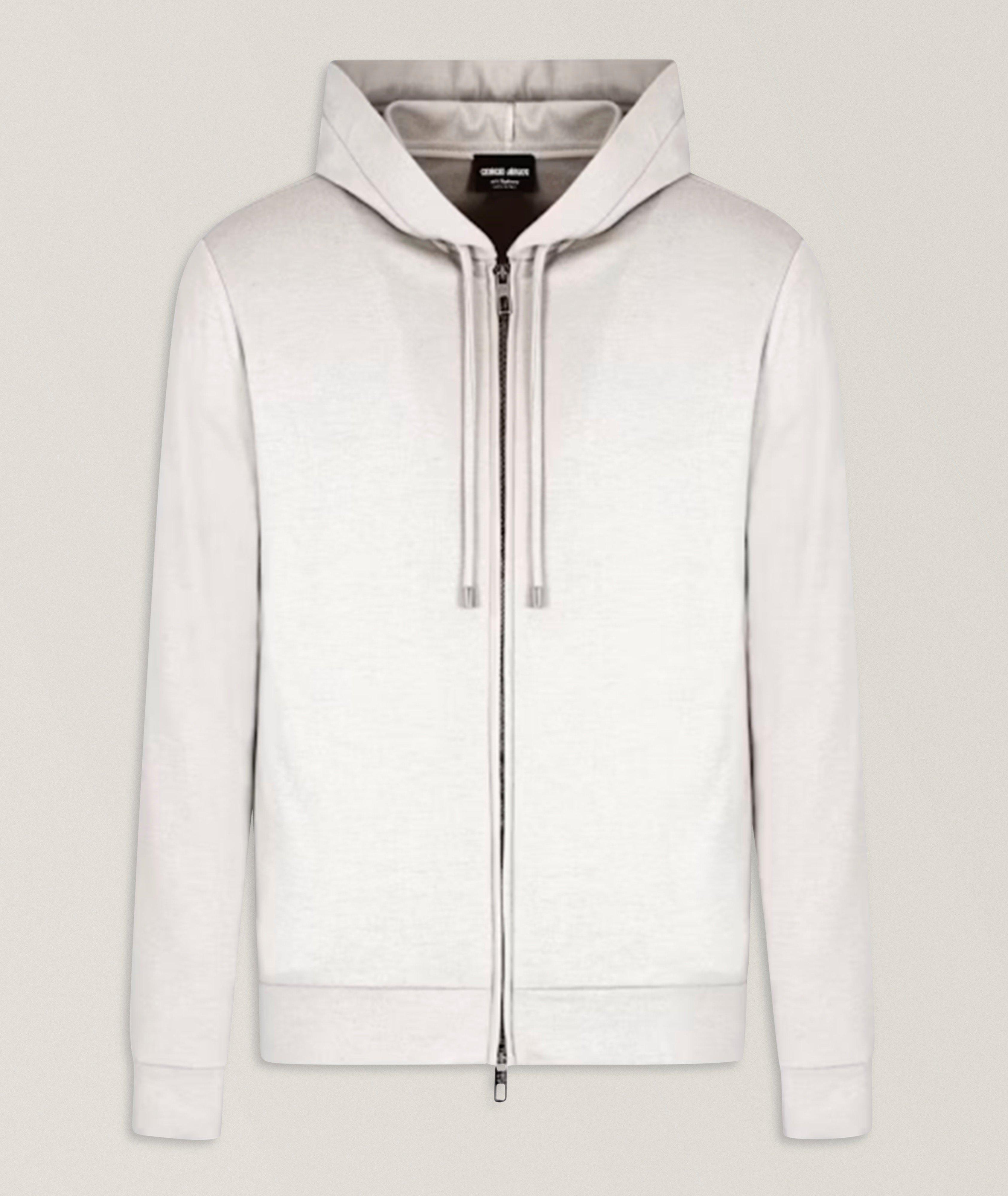 Giorgio Armani Cashmere Hooded Sweatshirt