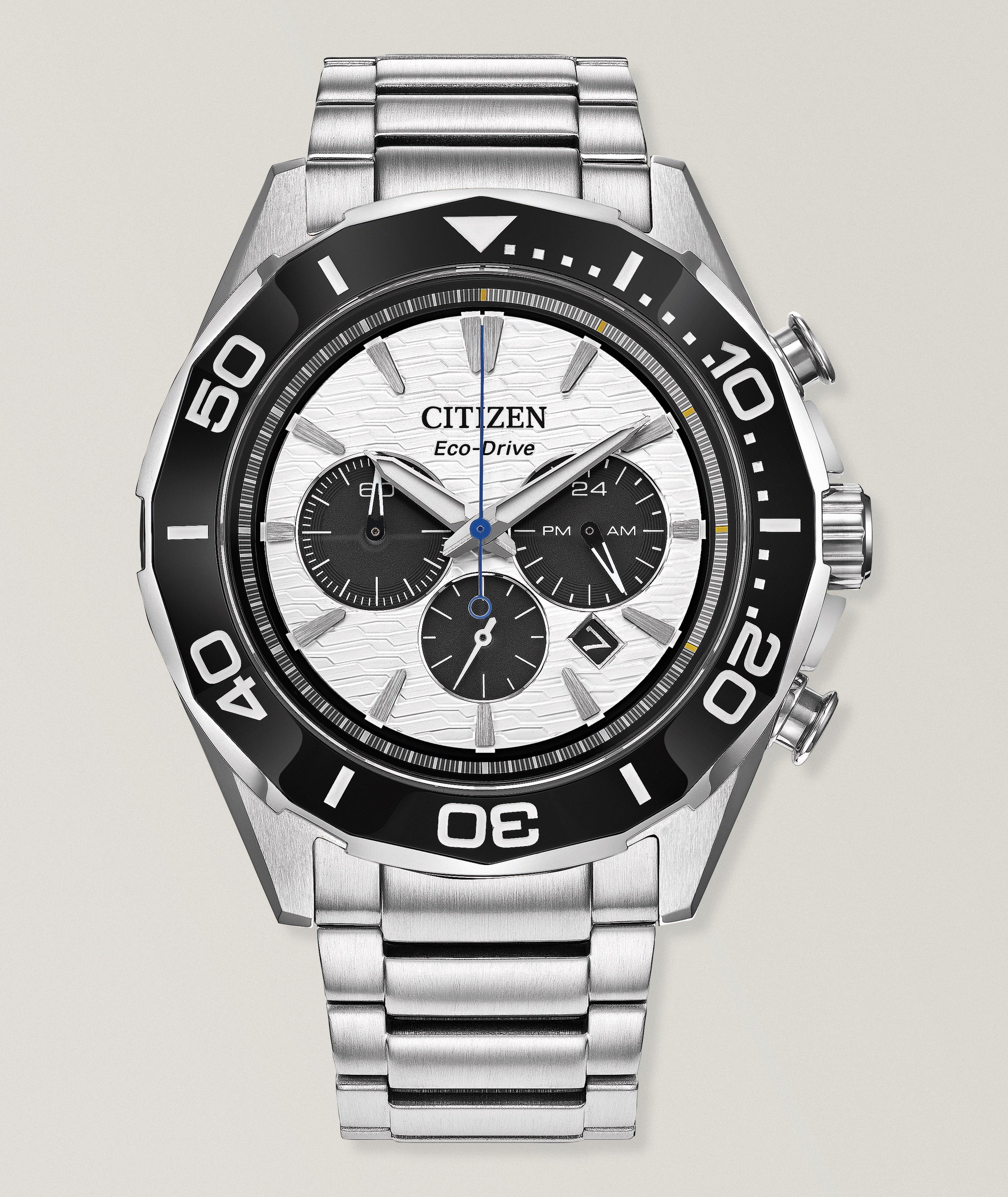 Citizen Endeavor Chrono Stainless Steel Watch 
