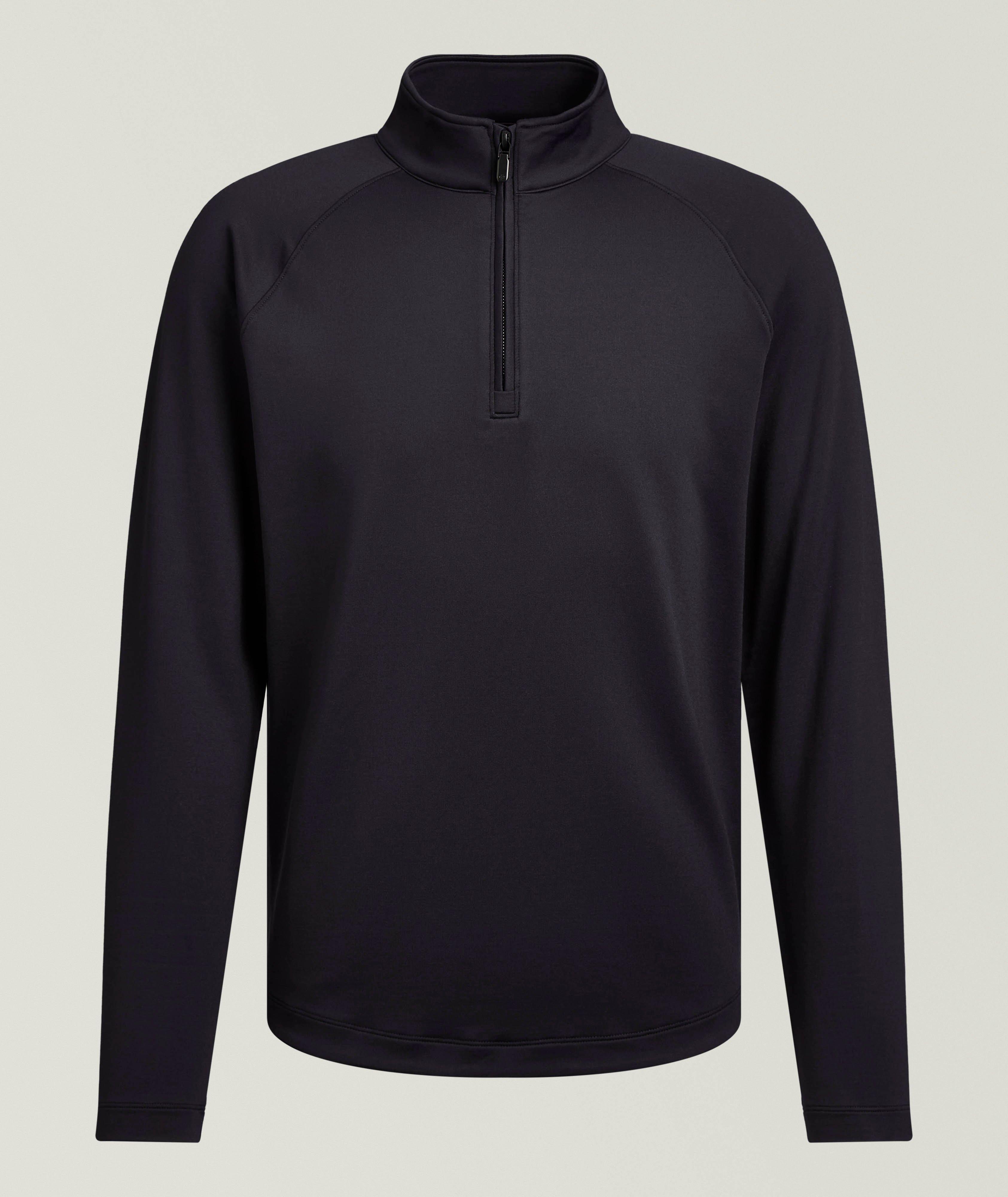 French Terry Quarter-Zip Sweatshirt image 0