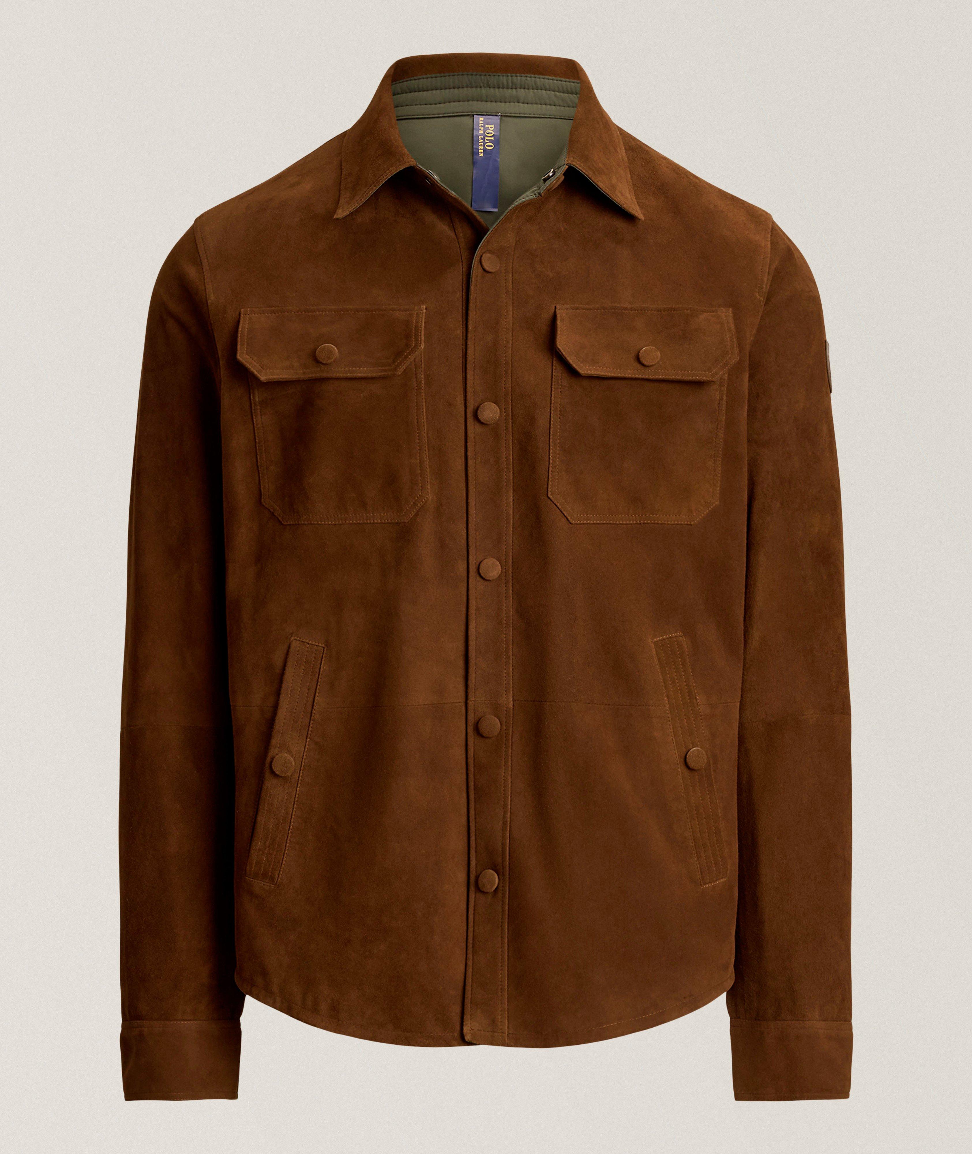 Polo Ralph Lauren Surchemise taffetas-suède réversible
