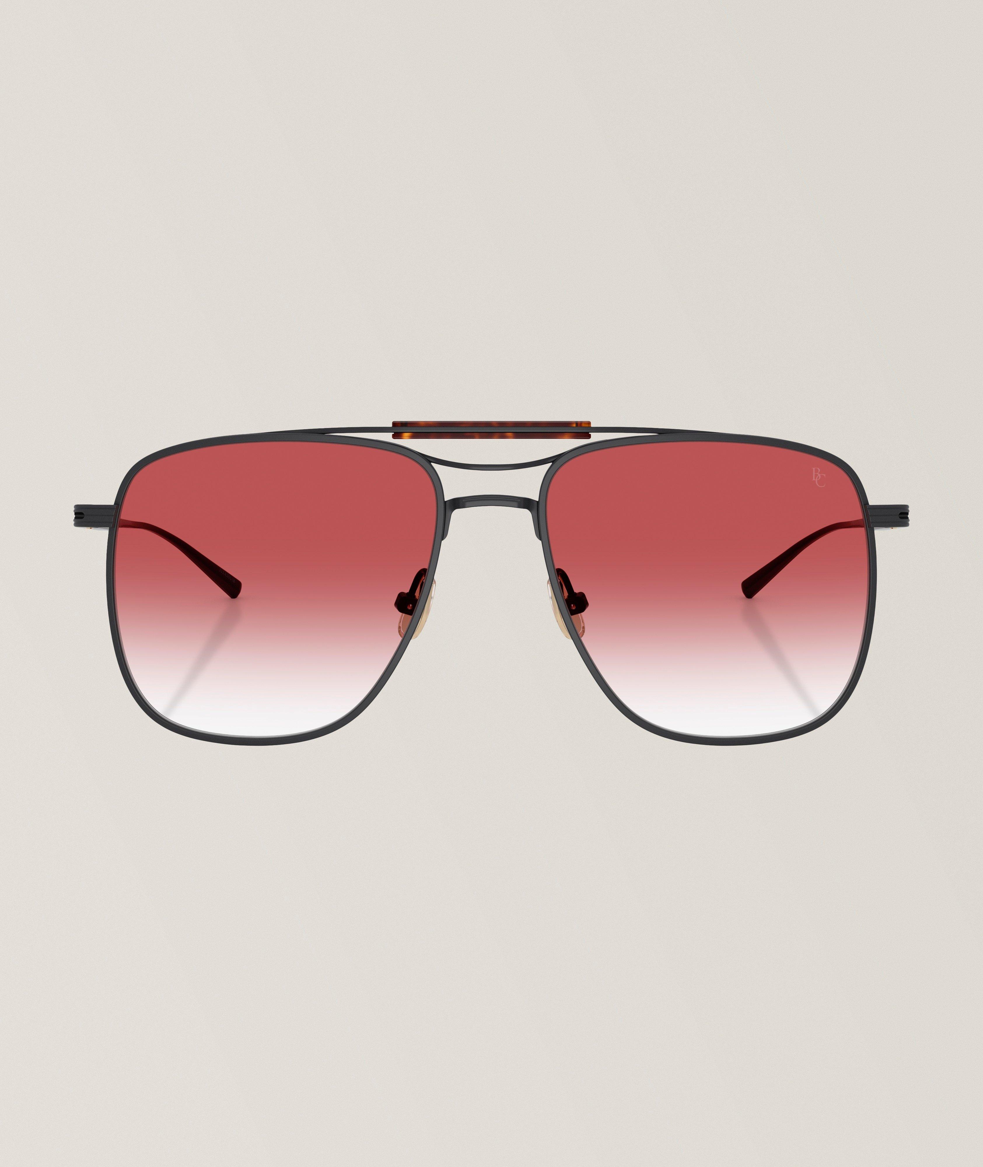 Gradient Aviator Sunglasses image 1