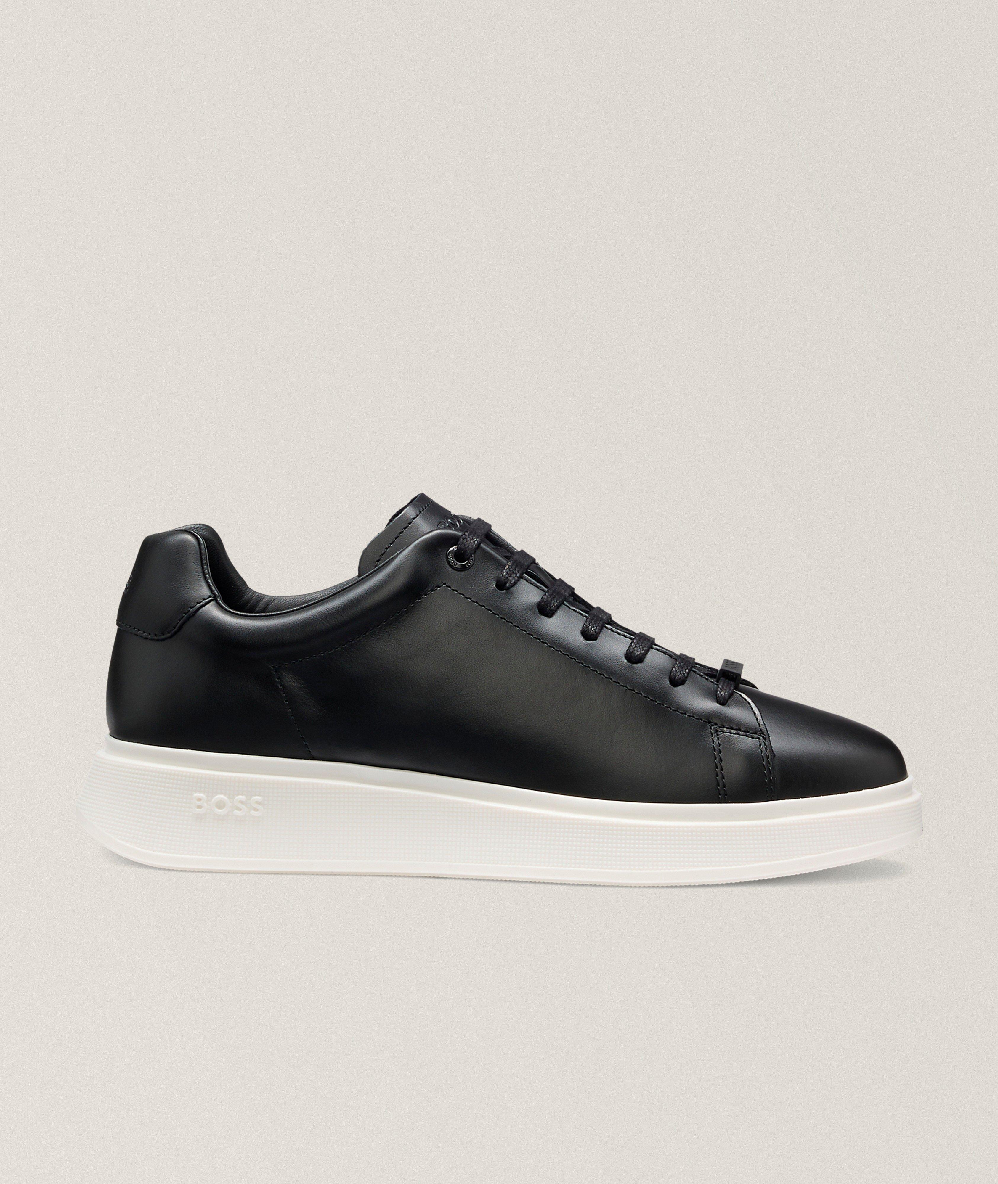 BOSS Bulton Leather Sneakers