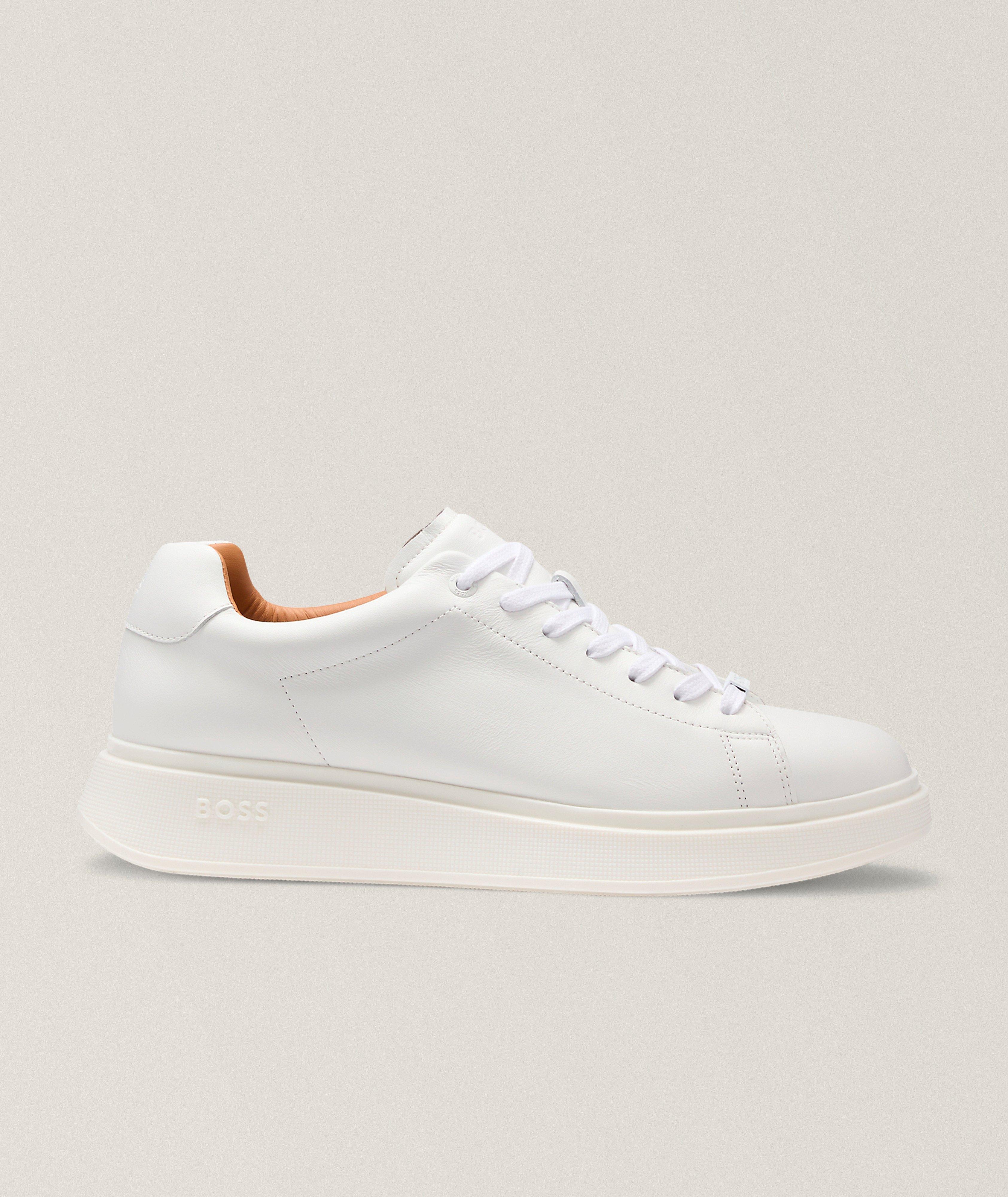 BOSS Bulton Leather Sneakers