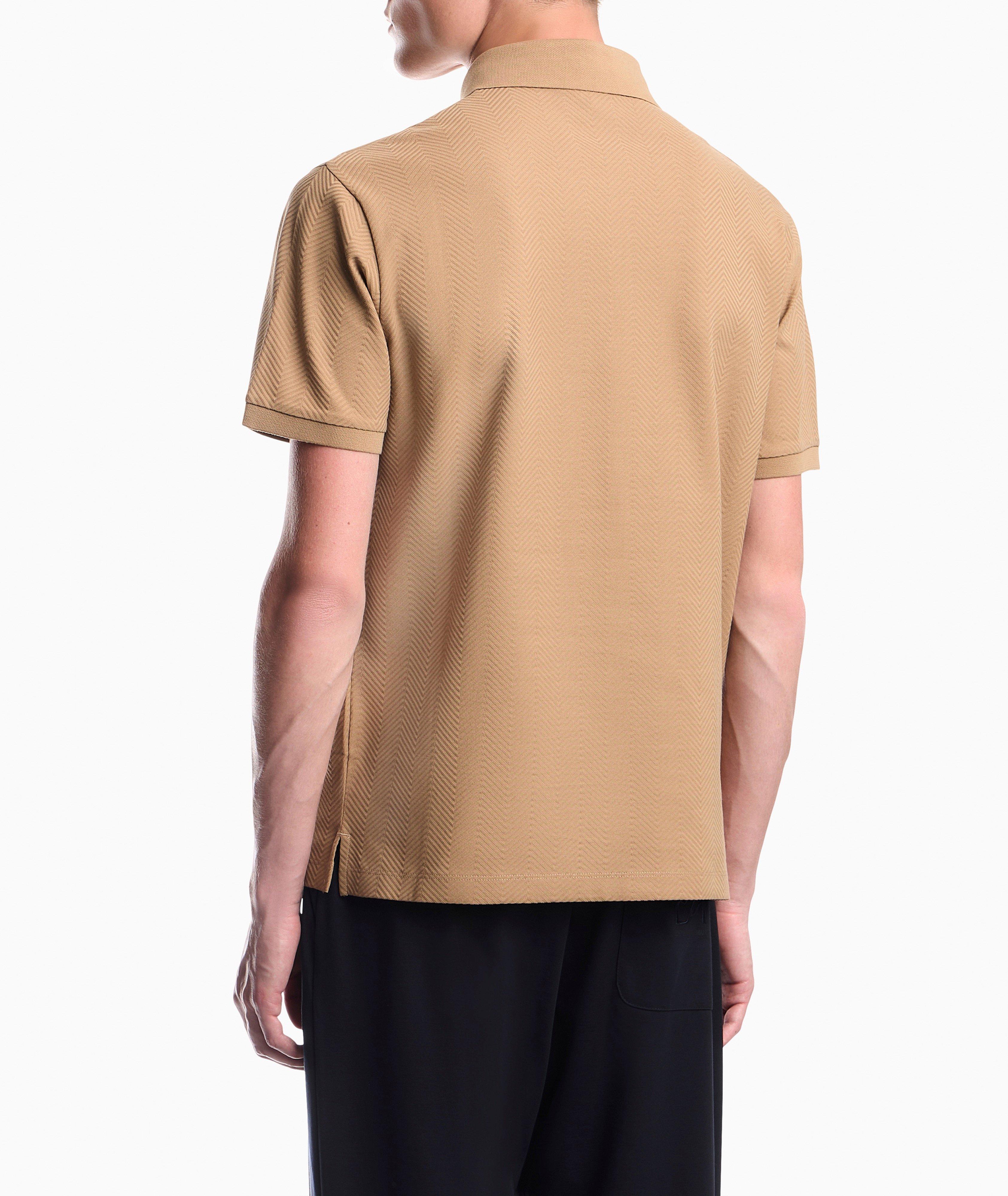 Jacquard Jersey Polo image 3