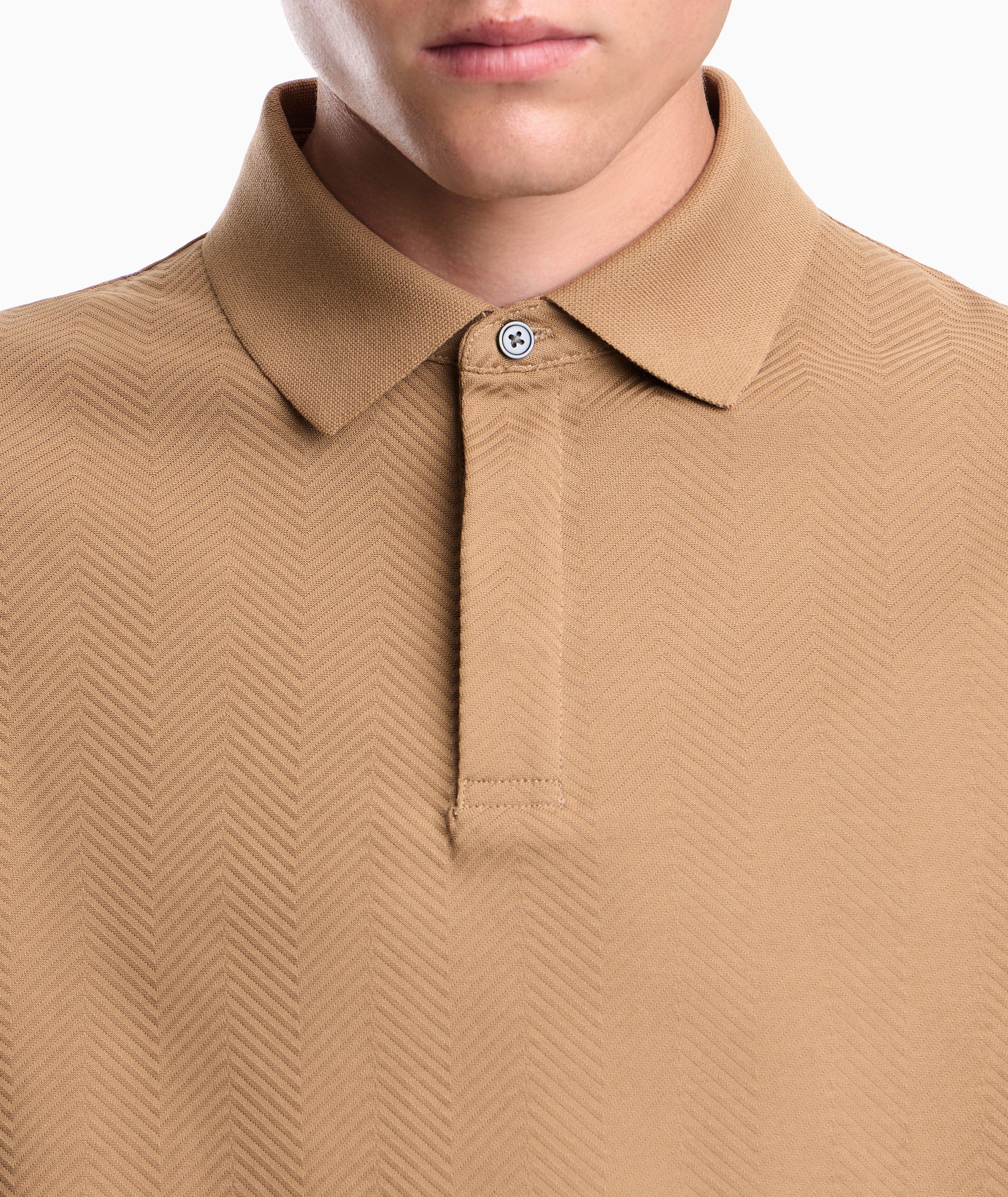 Jacquard Jersey Polo image 4