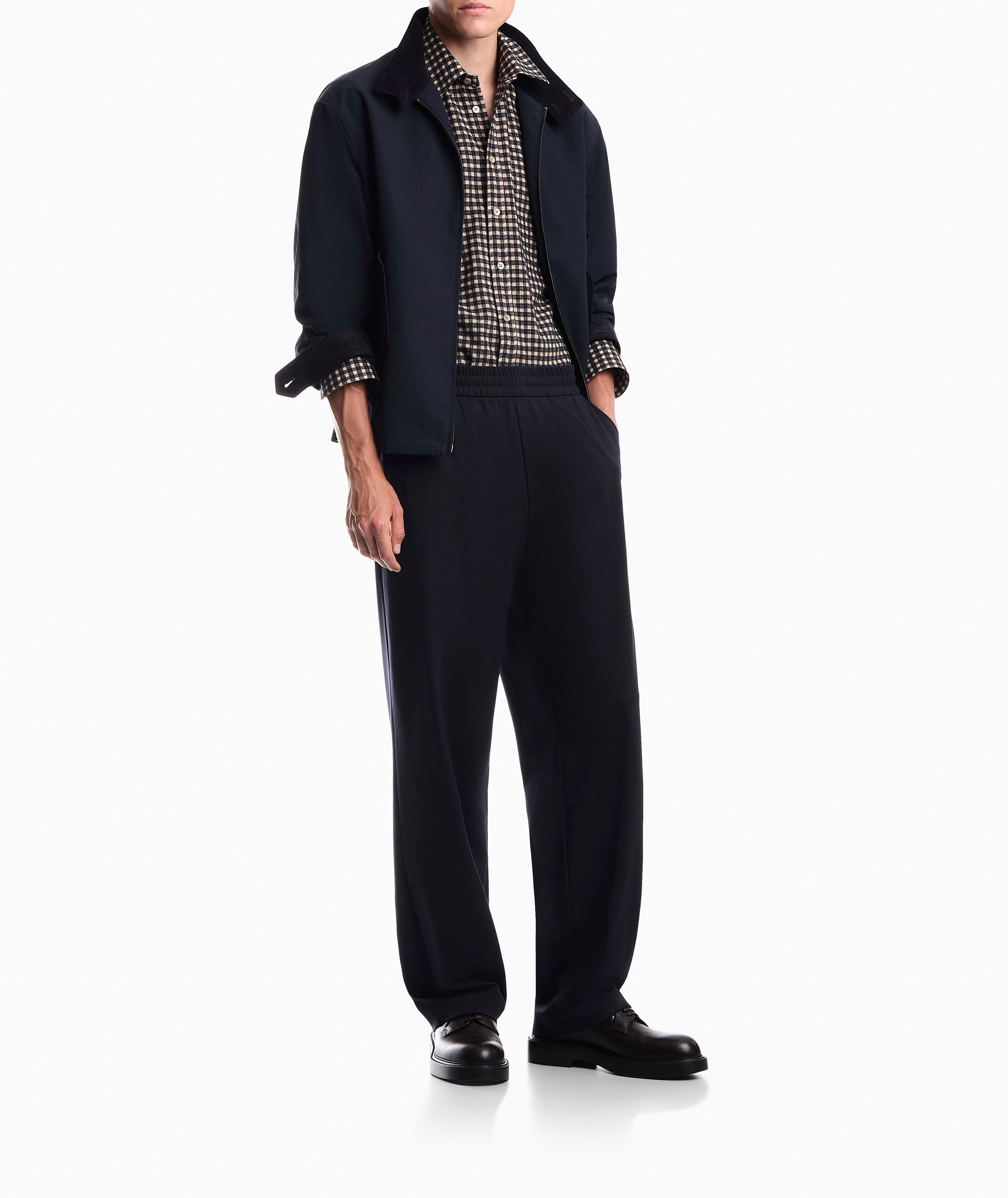 Micro-Check Flannel Shirt image 7