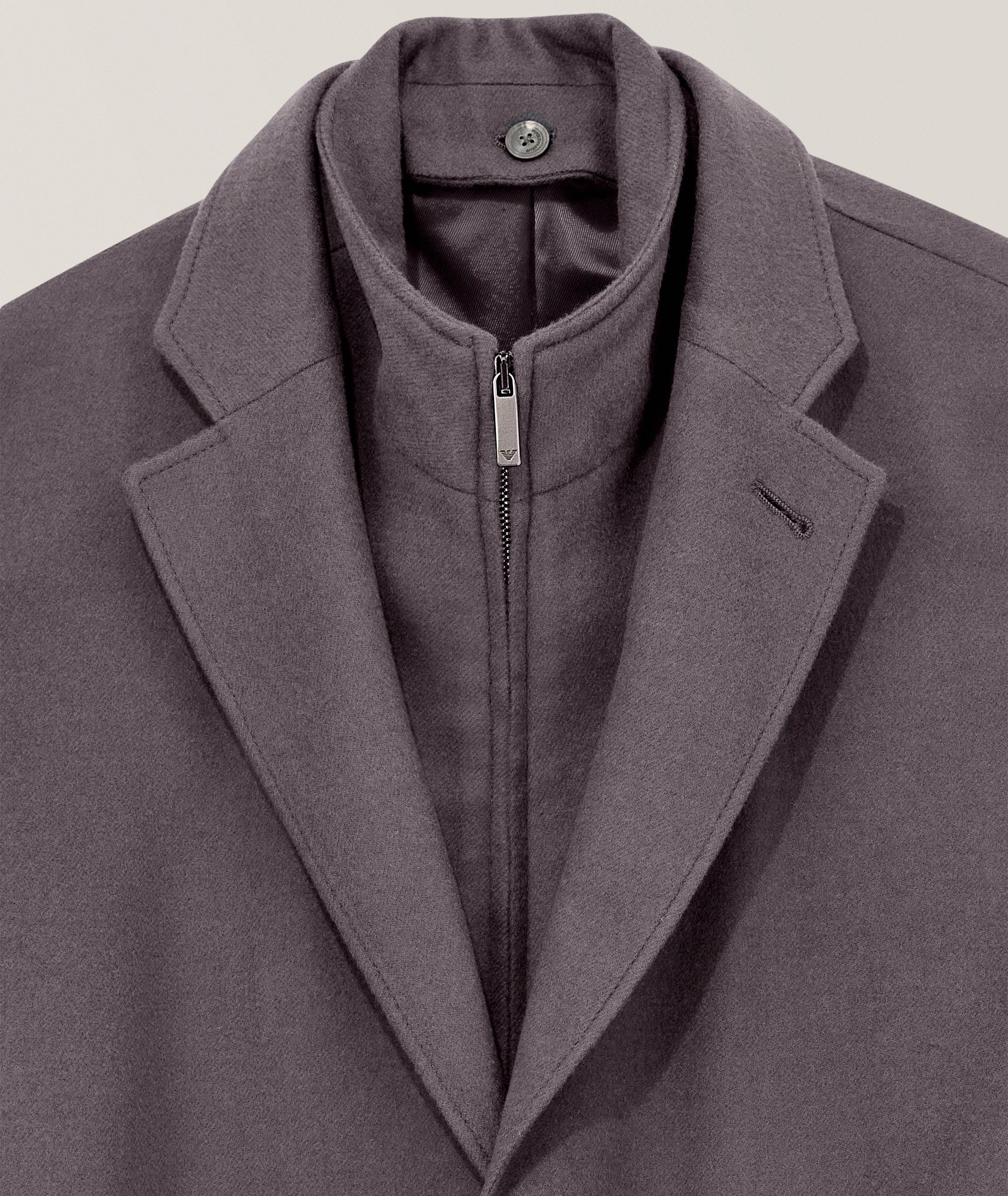 Virgin Wool-Cashmere Bib Sport Jacket  image 2