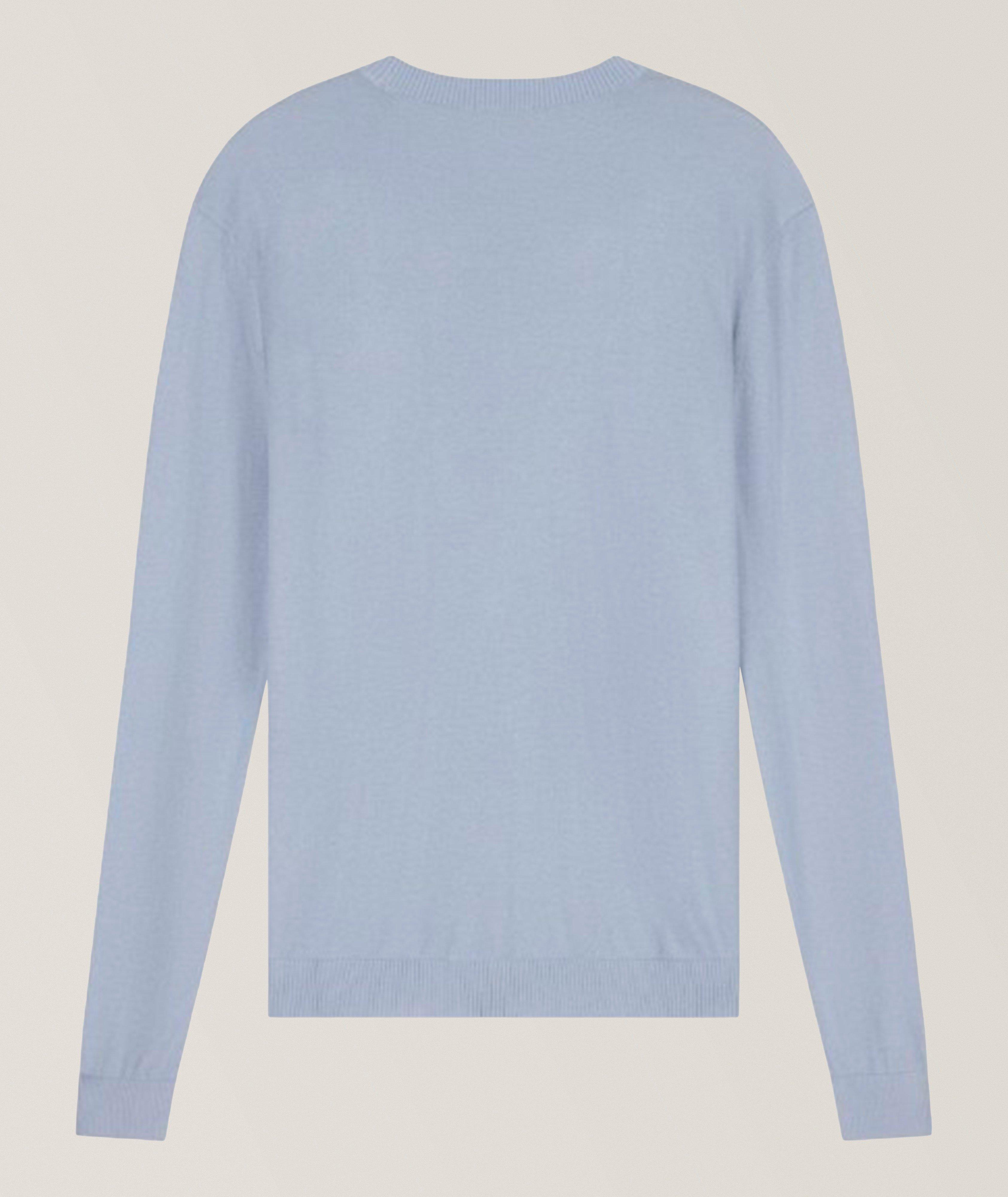 Silk-Cashmere Crewneck Sweater image 1