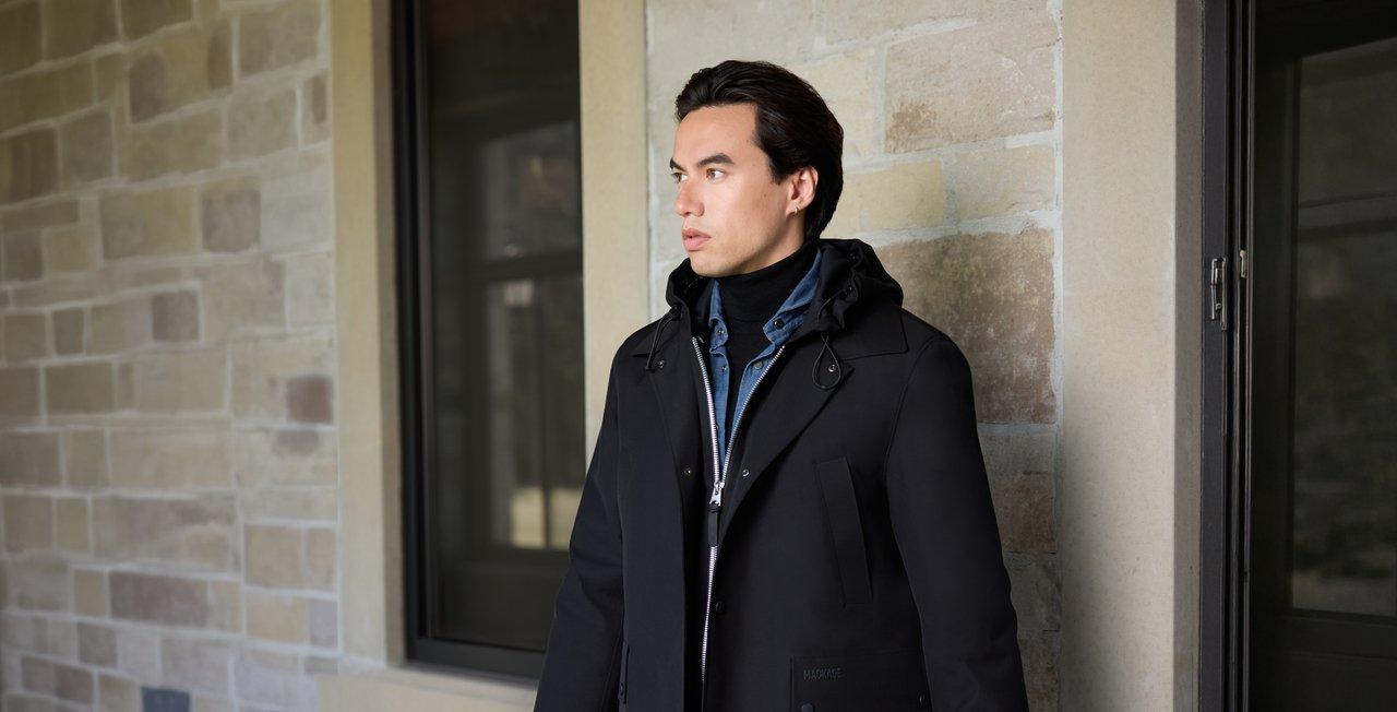 Mackage Skai Down Removable Bib Coat | Coats | Harry Rosen