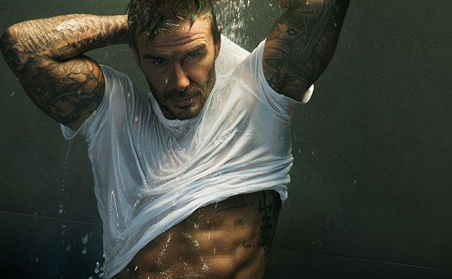 David Beckham introducing BOSS ONE