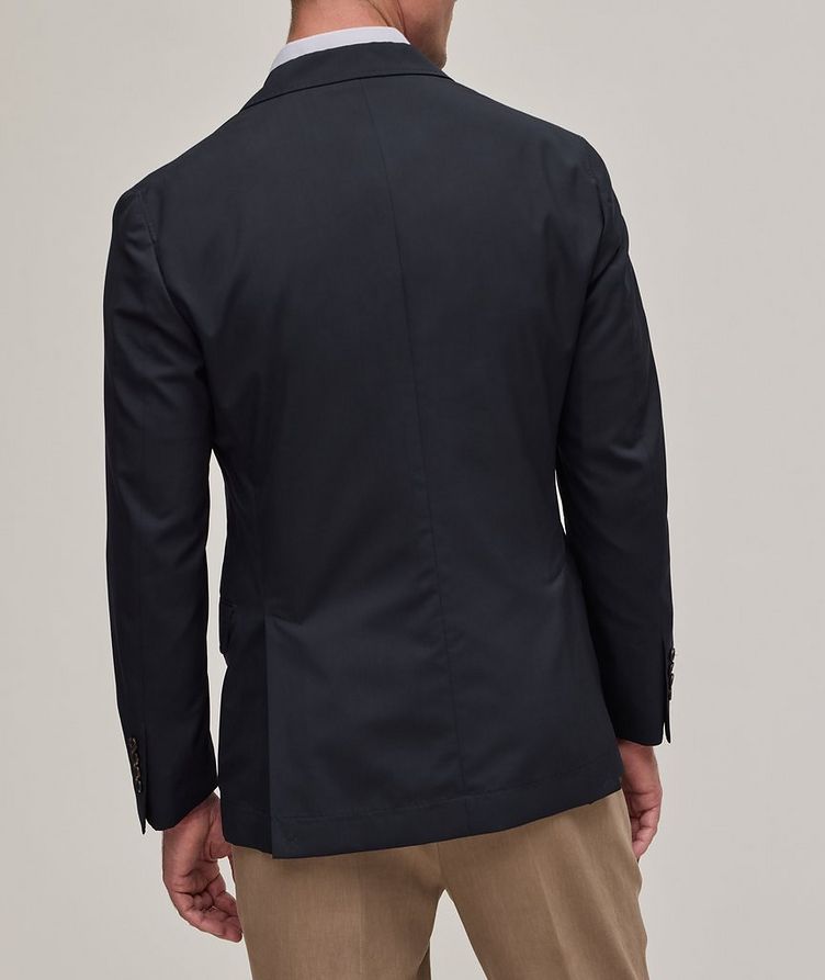 Virgin Wool-Silk Unstructured Sport Jacket image 2