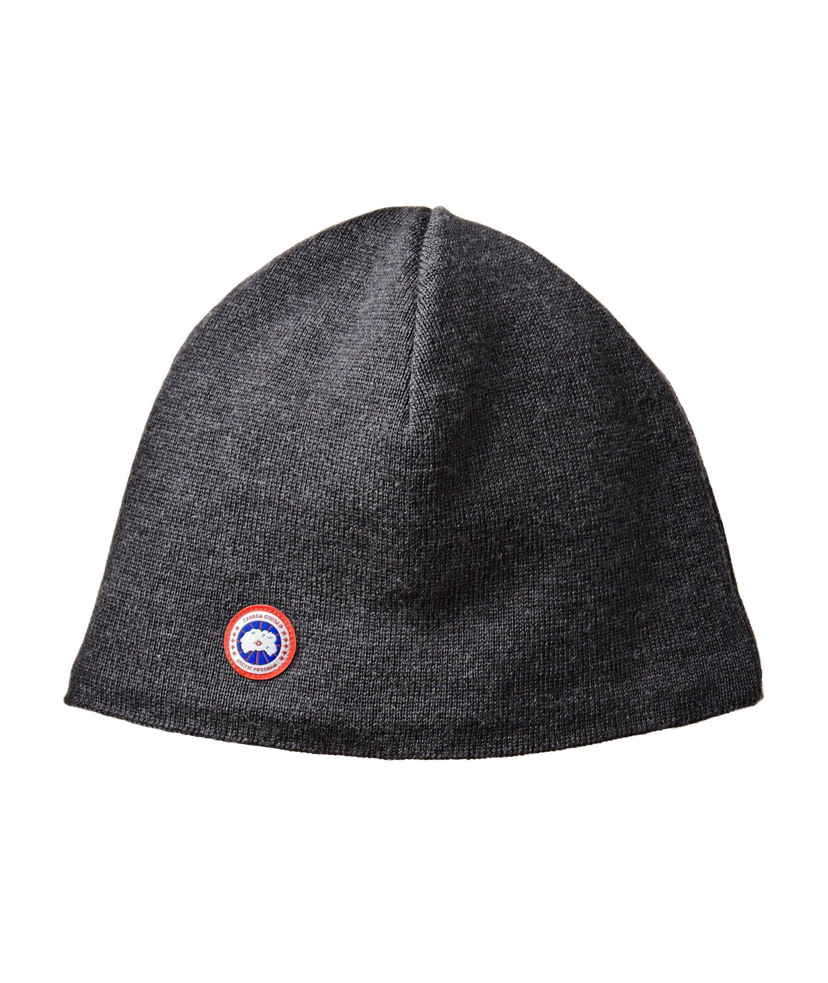 CG DKGRY WOOL TOQUE image 0