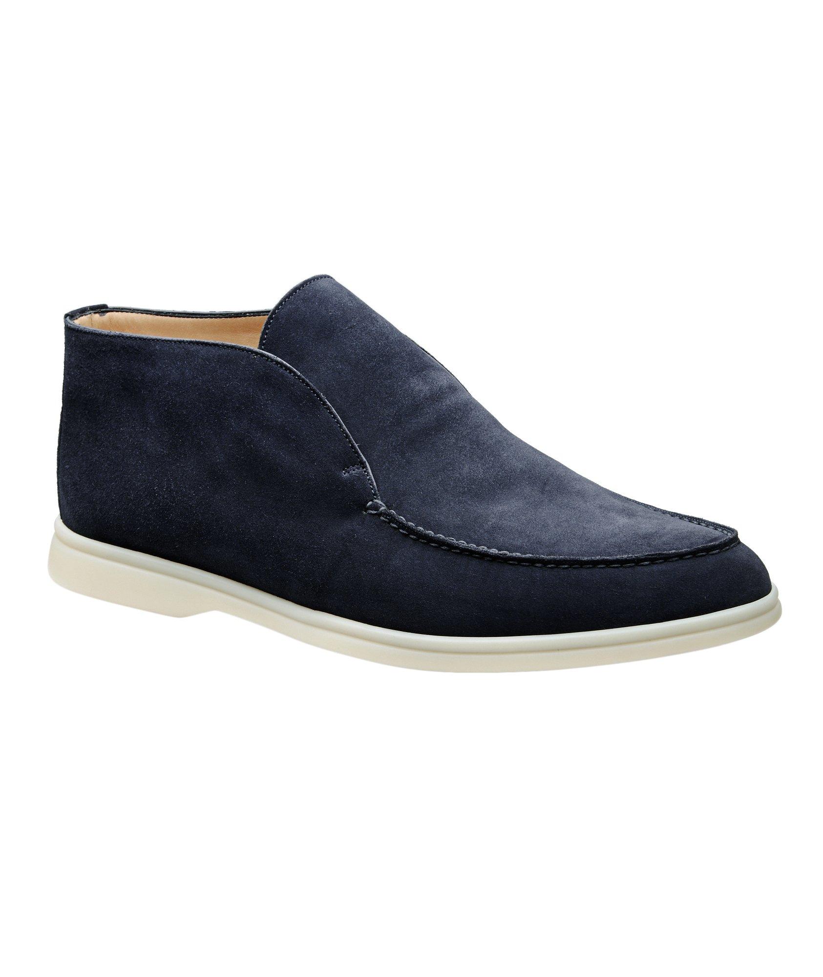 Suede Slip-On Boots image 0