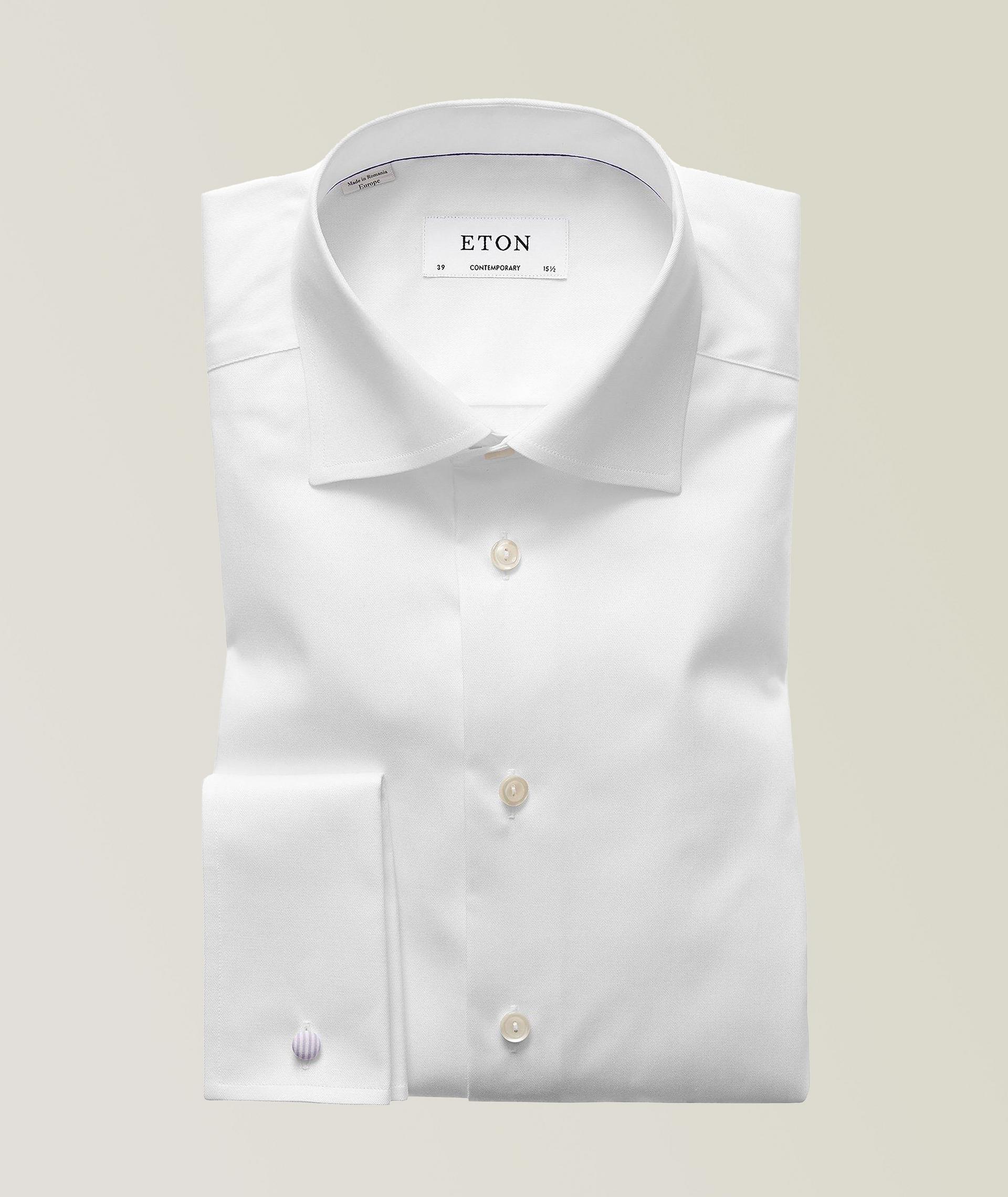Contemporary-Fit Twill Dress Shirt image 0
