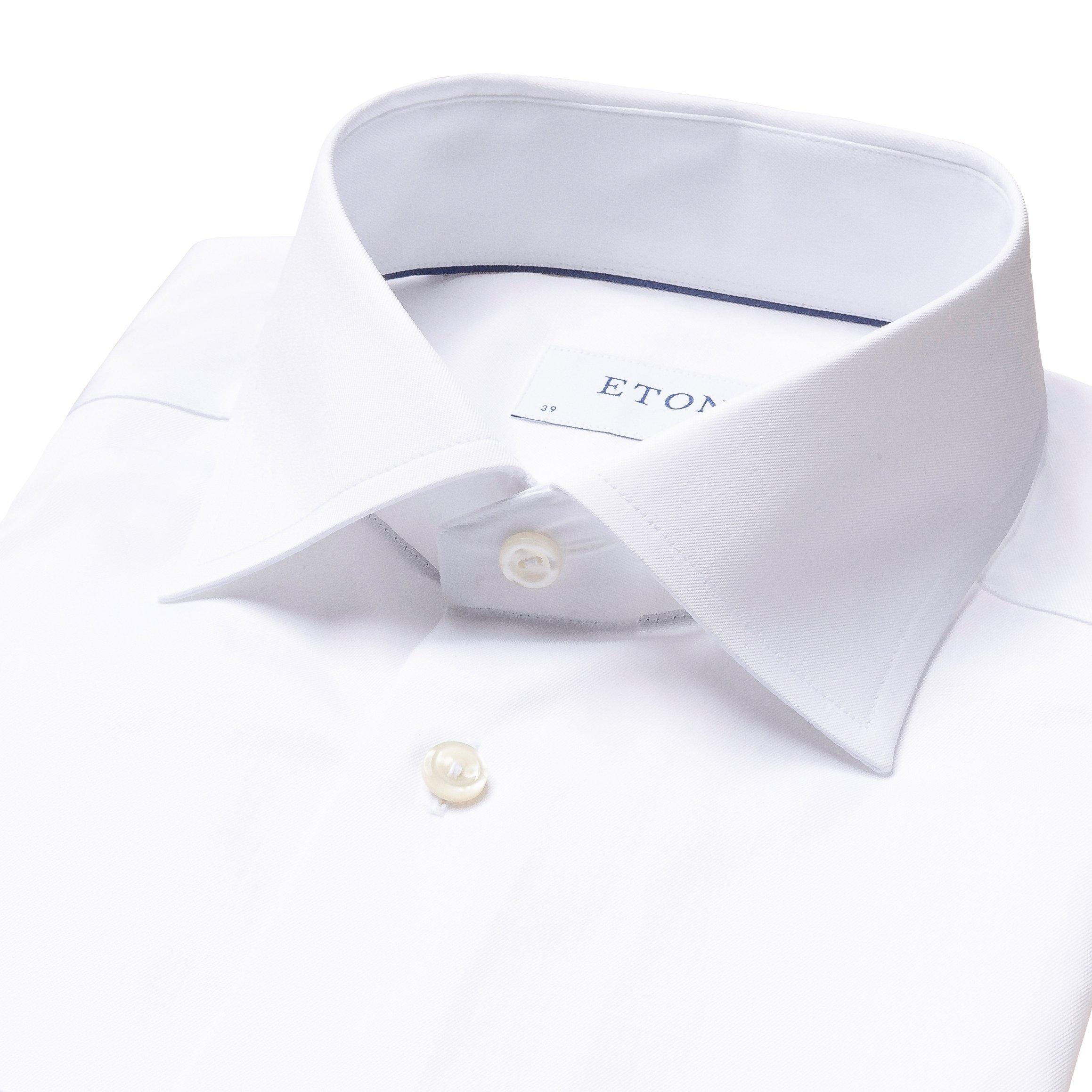 Slim-Fit Twill Dress Shirt image 4