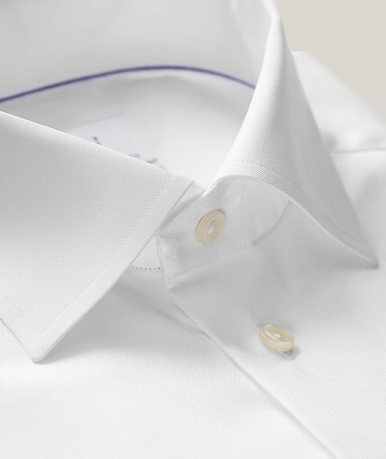 Slim-Fit Twill Dress Shirt with French Cuff image 1