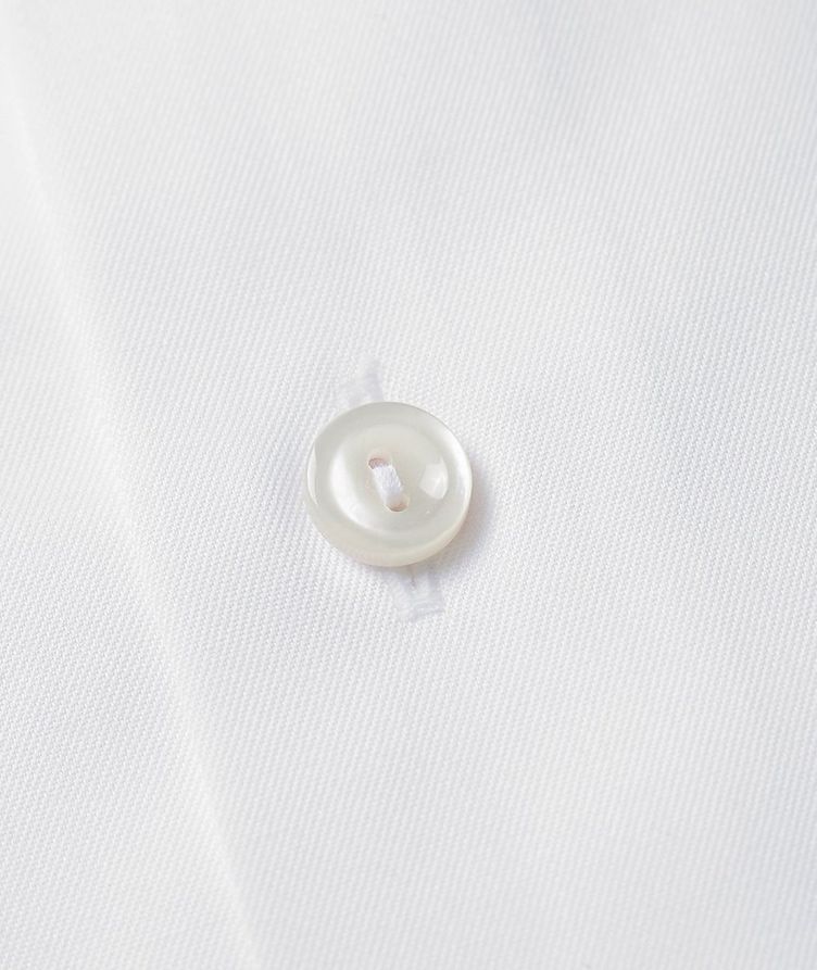 Slim-Fit Twill Dress Shirt with French Cuff image 2