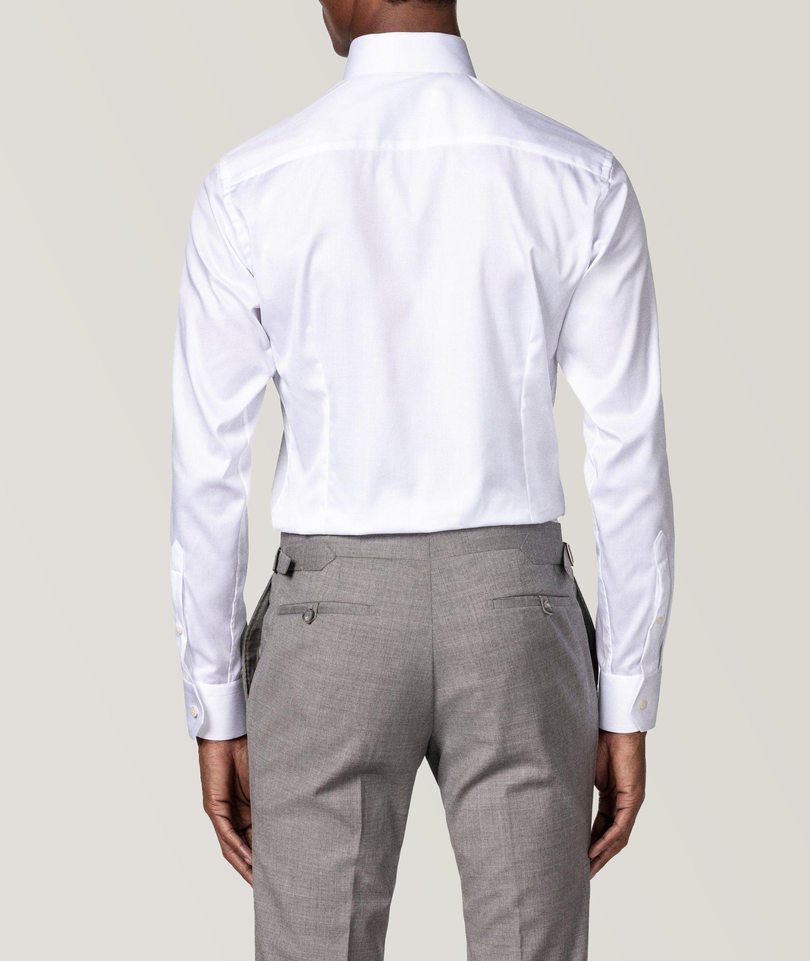 Super Slim-Fit Twill Dress Shirt image 2