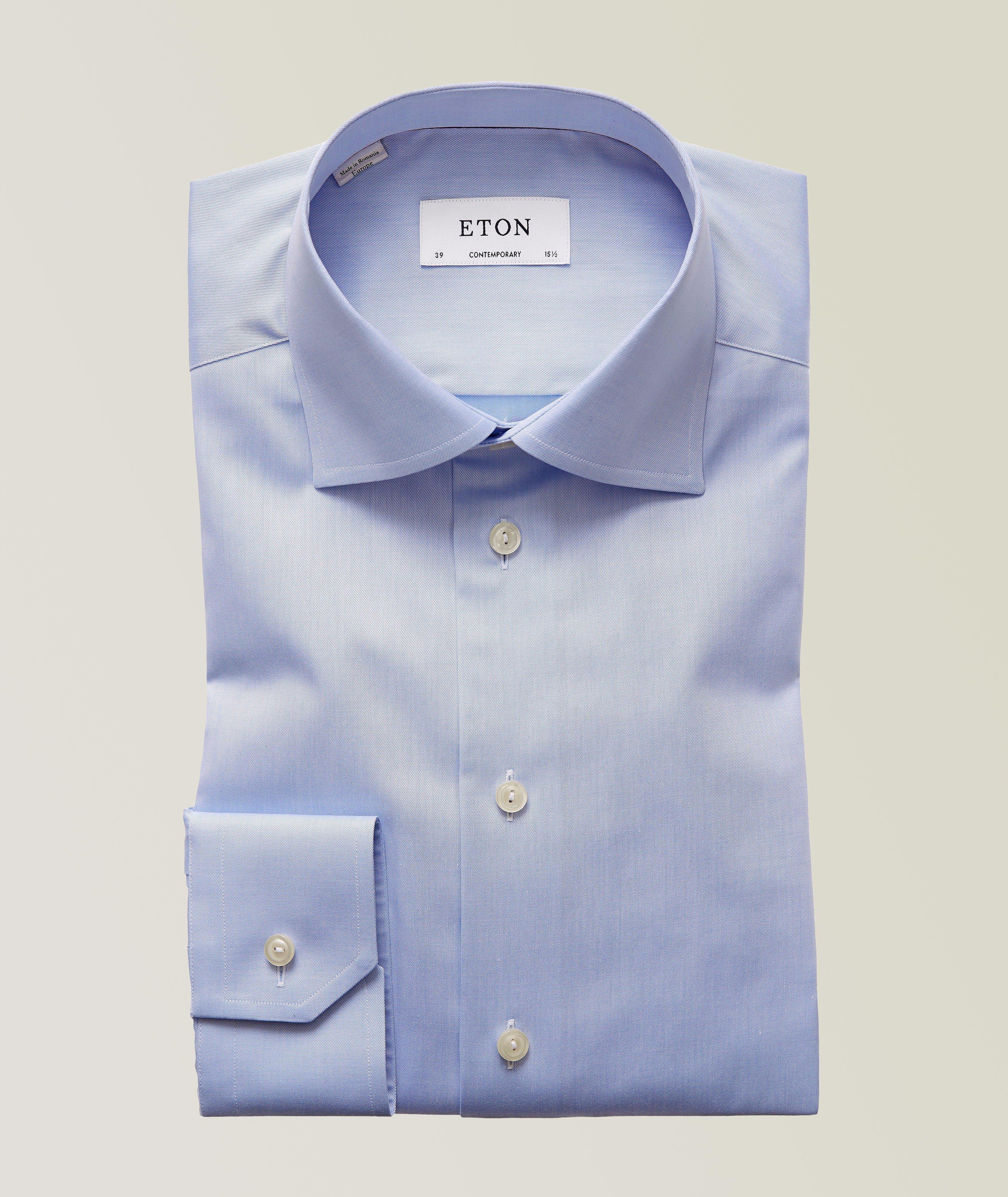 Eton Contemporary-Fit Twill Dress Shirt