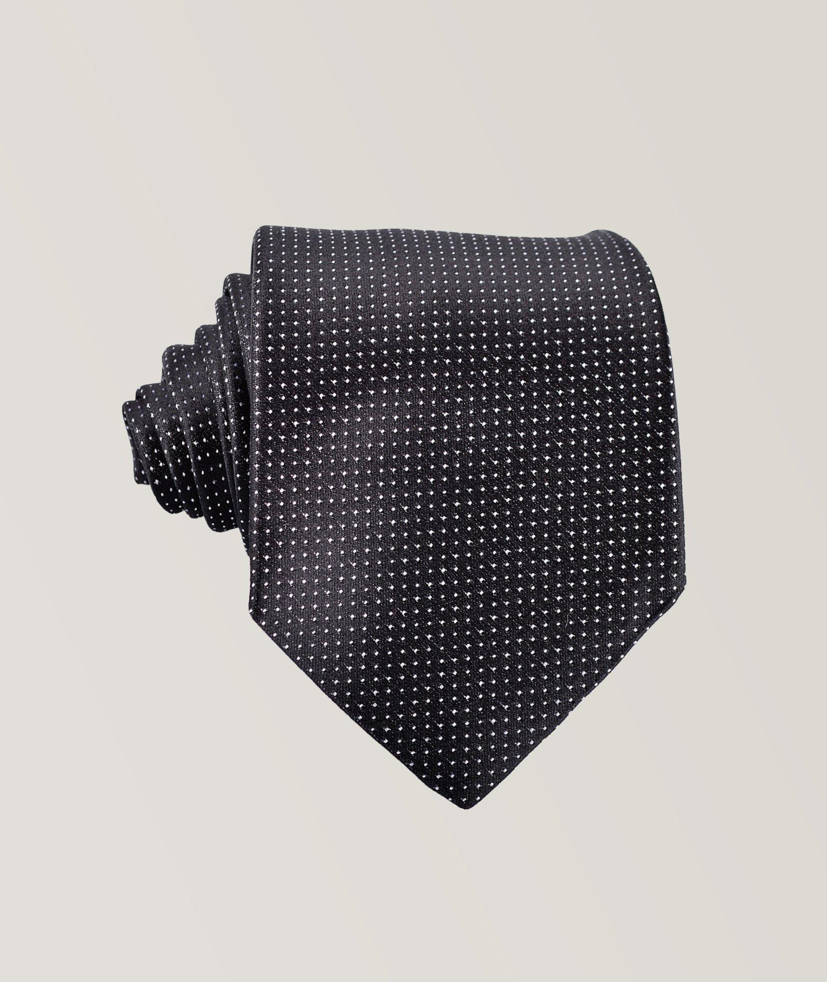 Polka Dot Silk Tie image 0