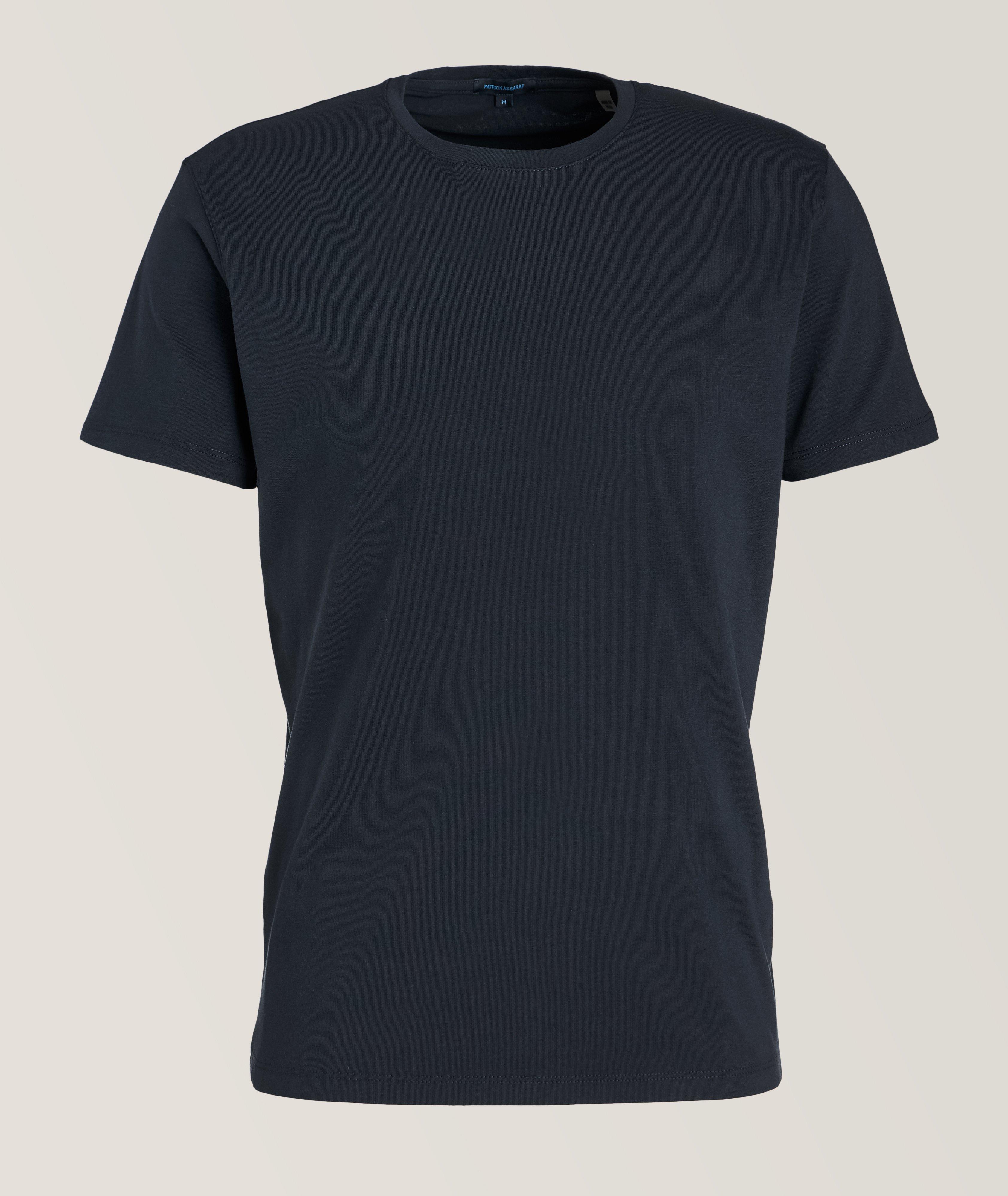 Pima Cotton Crewneck T-Shirt image 0